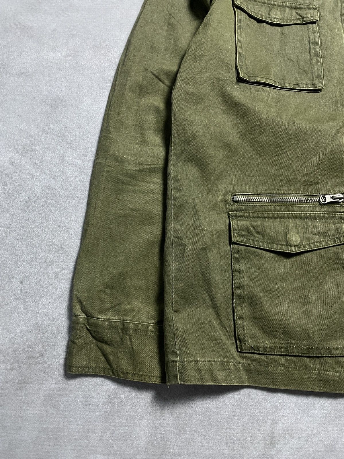 If Six Was Nine 2000’s Armée Française - Apocalypse Style Bikers Jacket Size US M / EU 48-50 / 2 - 6 Thumbnail