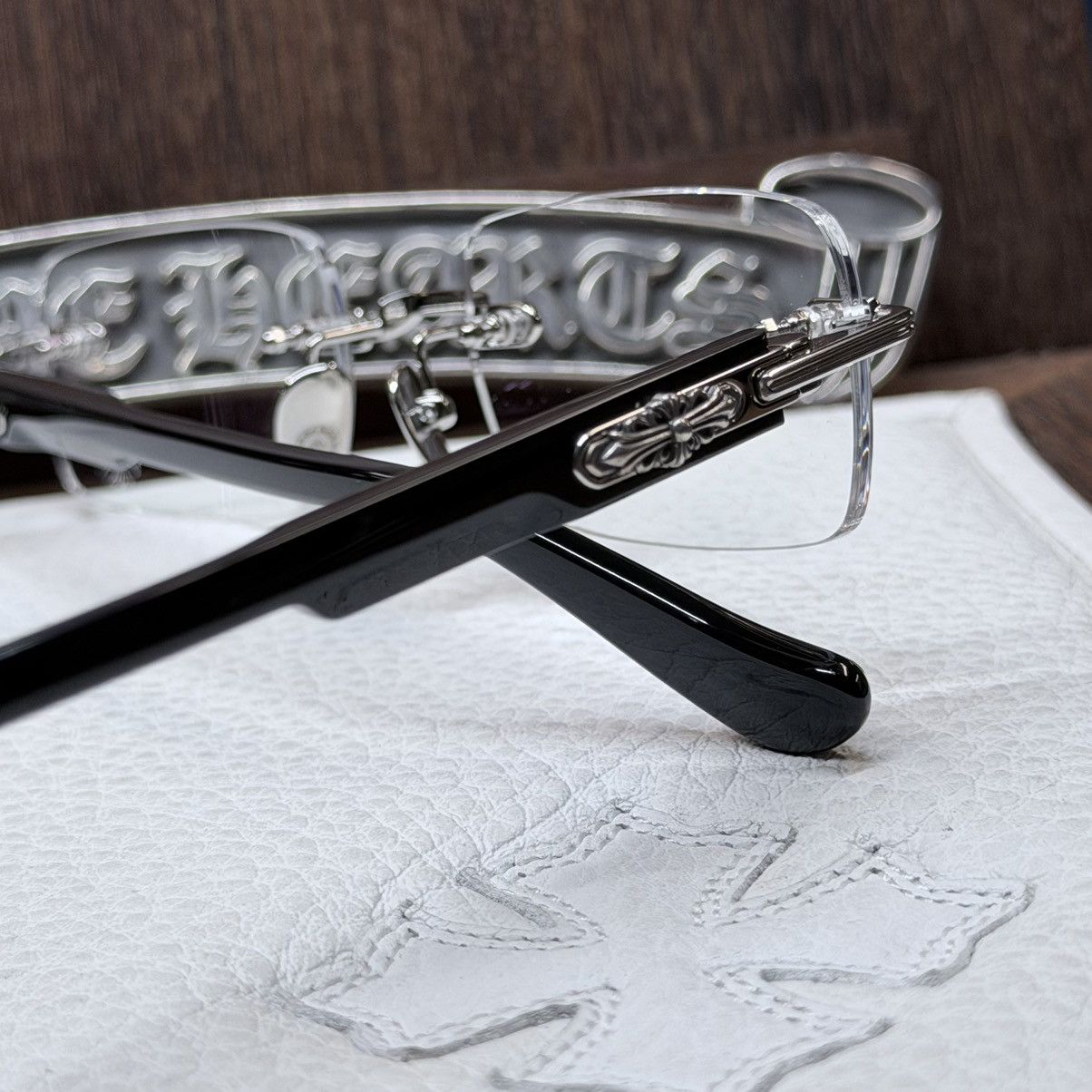 Chrome Hearts Chrome Hearts DEEP I Glasses Size ONE SIZE - 9 Thumbnail
