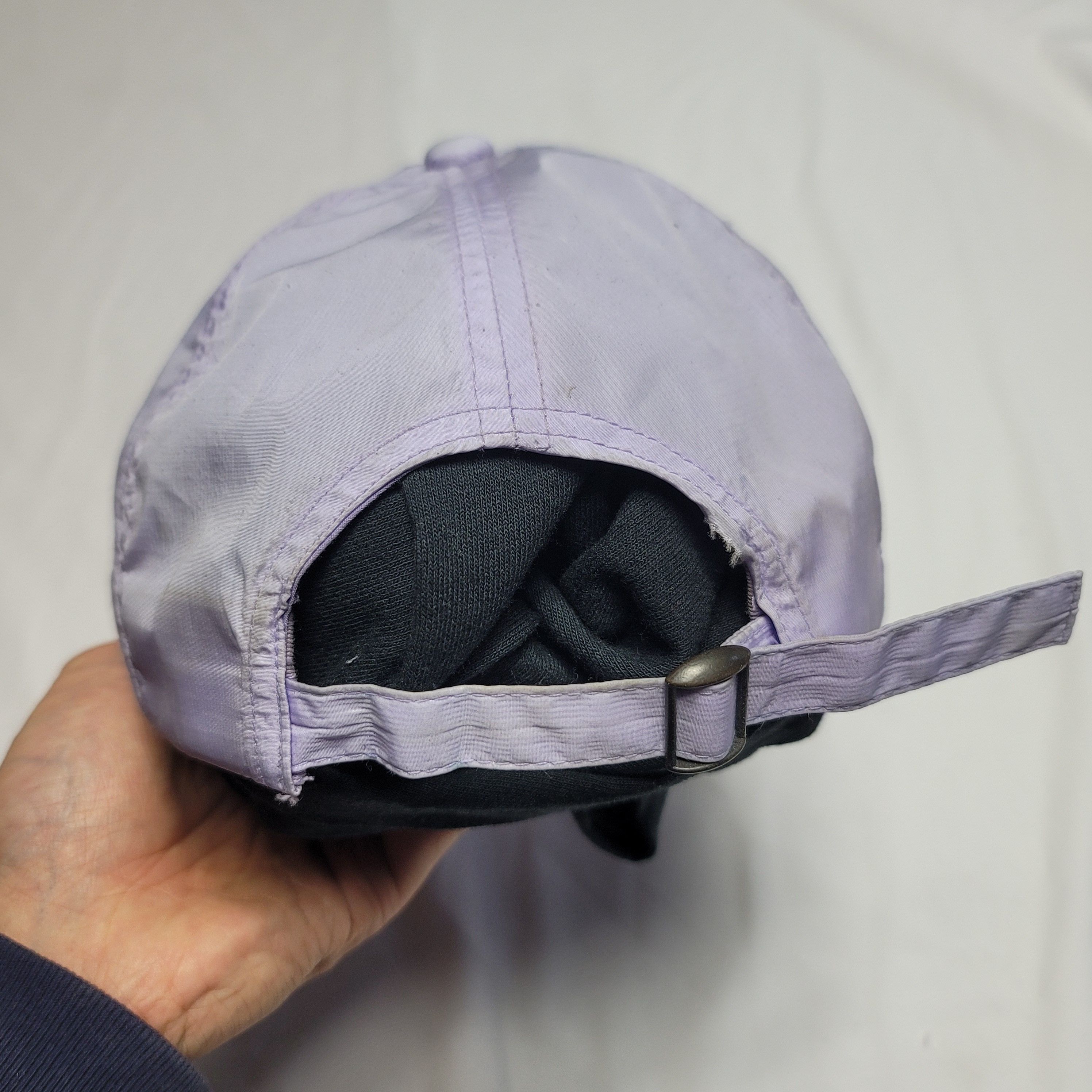 Vintage Pastel Lavender Nylon Cap Size ONE SIZE - 3 Thumbnail