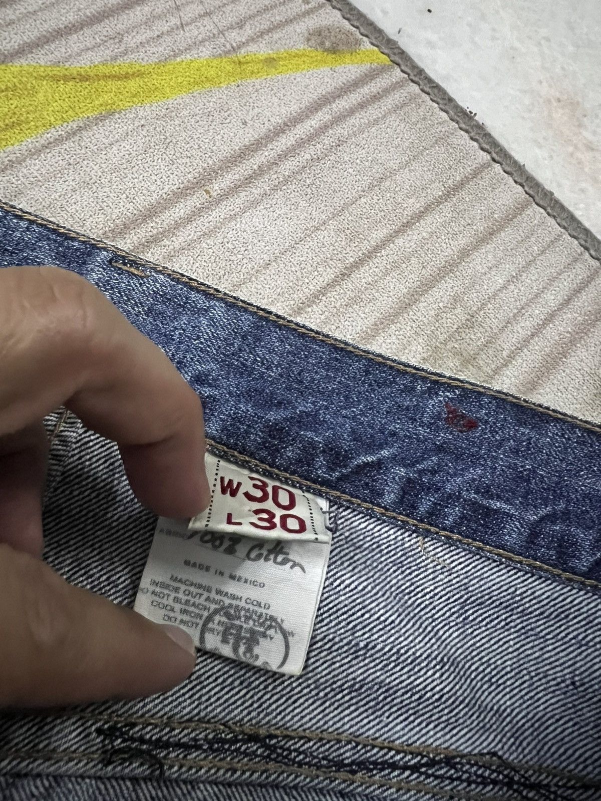 Abercrombie & Fitch 💥Flare💥Abercrombie & Fitch Distressed Faded Jean Size US 33 - 18 Thumbnail