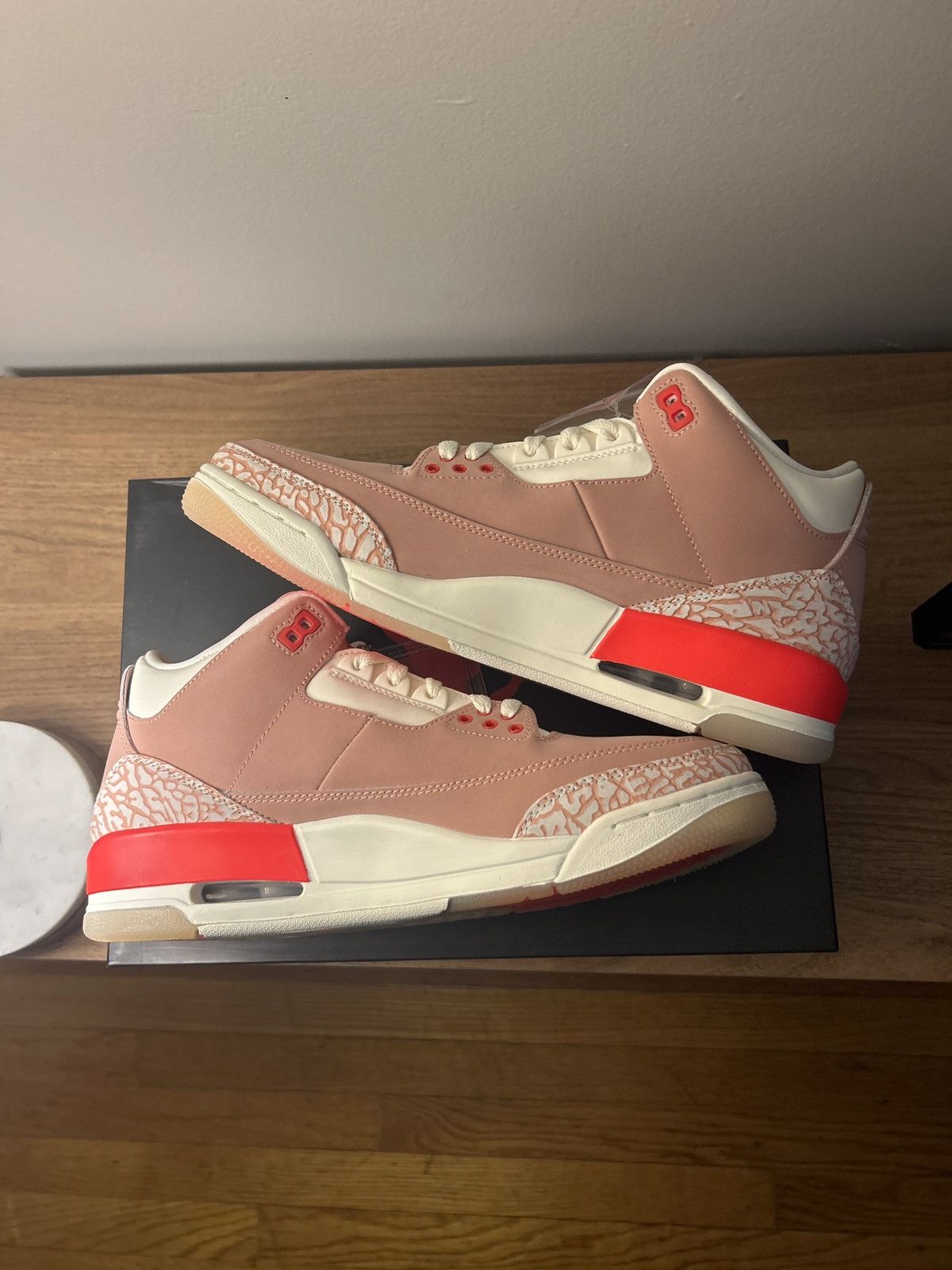 Jordan Brand Women’s Jordan 3 Rust Pink Size US 12 / EU 45 - 4 Thumbnail