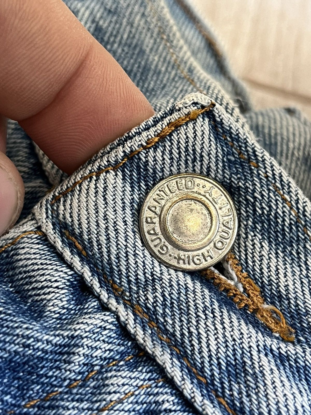 Levi's × Vintage Vintage denim Jeans Made in England Levi’s style basic Size US 34 / EU 50 - 11 Thumbnail