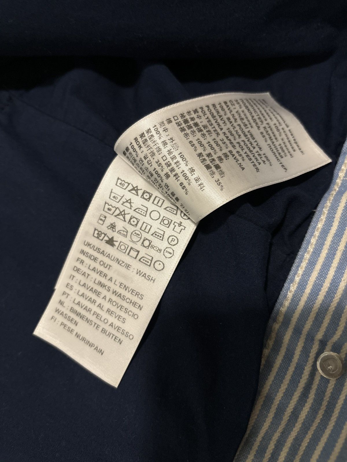 Carhartt Blue and white pinstripe Carhartt WIP jacket Size US M / EU 48-50 / 2 - 5 Thumbnail