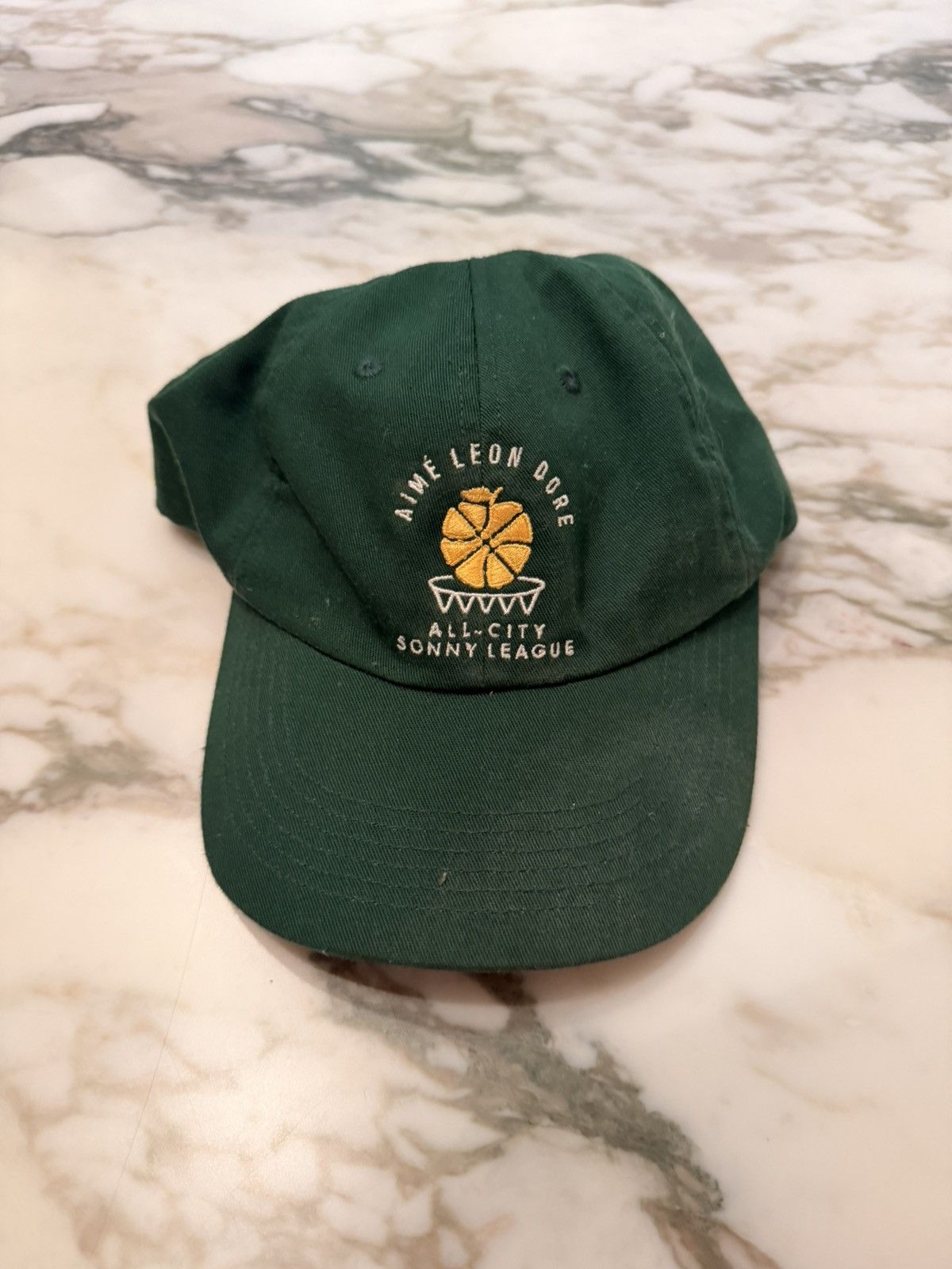 Aime Leon Dore × New Balance Green New Balance and Aime Leon Dore Sonny League cap Size 28 - 1 Thumbnail