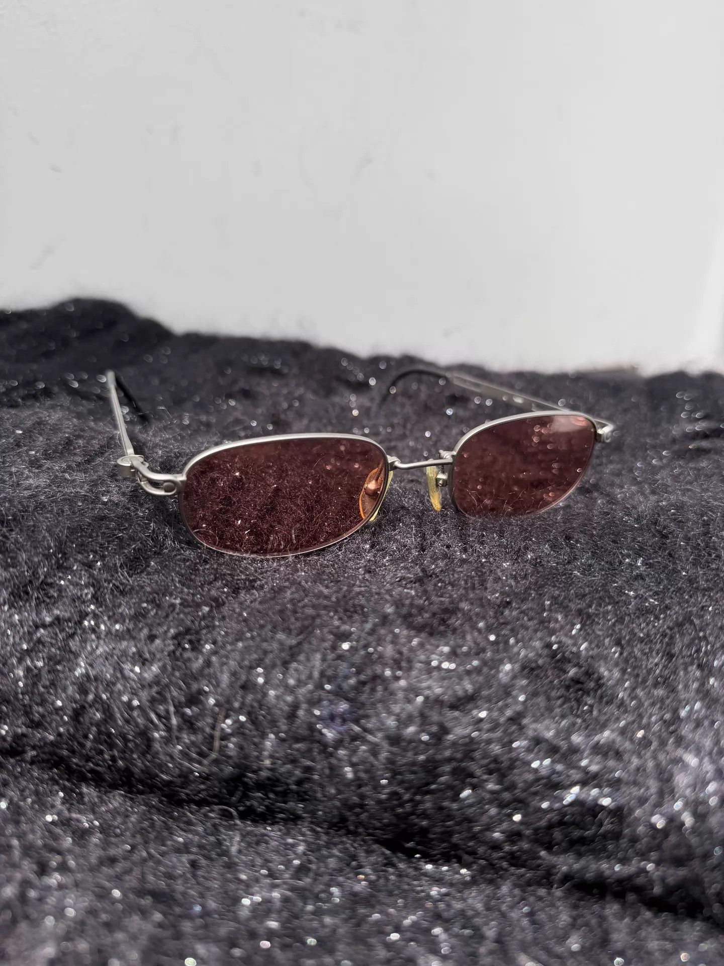 Yohji Yamamoto Yohji Yamamoto Pour Homme Dark Red Silver Trim Sunglasses Size ONE SIZE - 4 Thumbnail