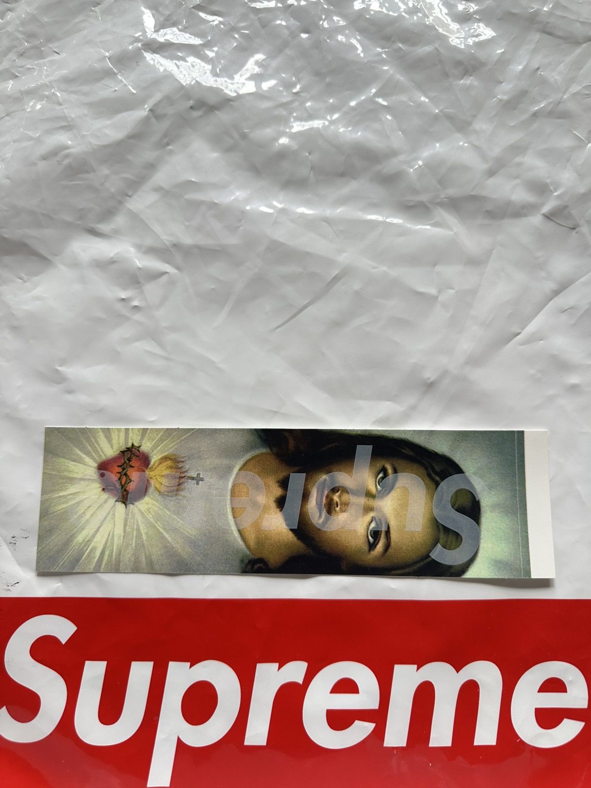 Supreme Supreme Milan 'Grazie' Last Supper Box Logo Sticker | Grailed