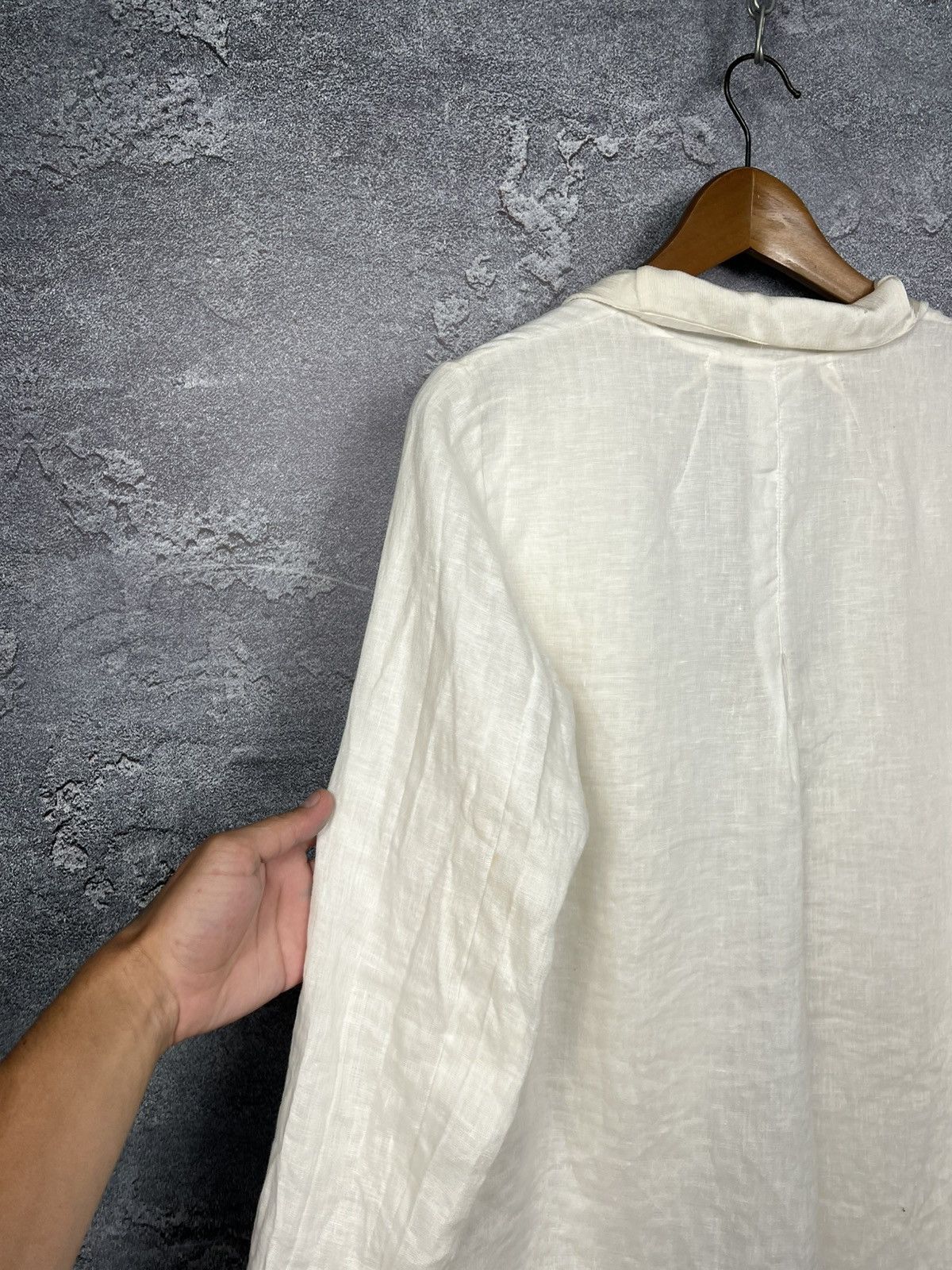 Transit Transit Par-Such Linen Double Button Blazer Jacket Size M / US 6-8 / IT 42-44 - 20 Thumbnail
