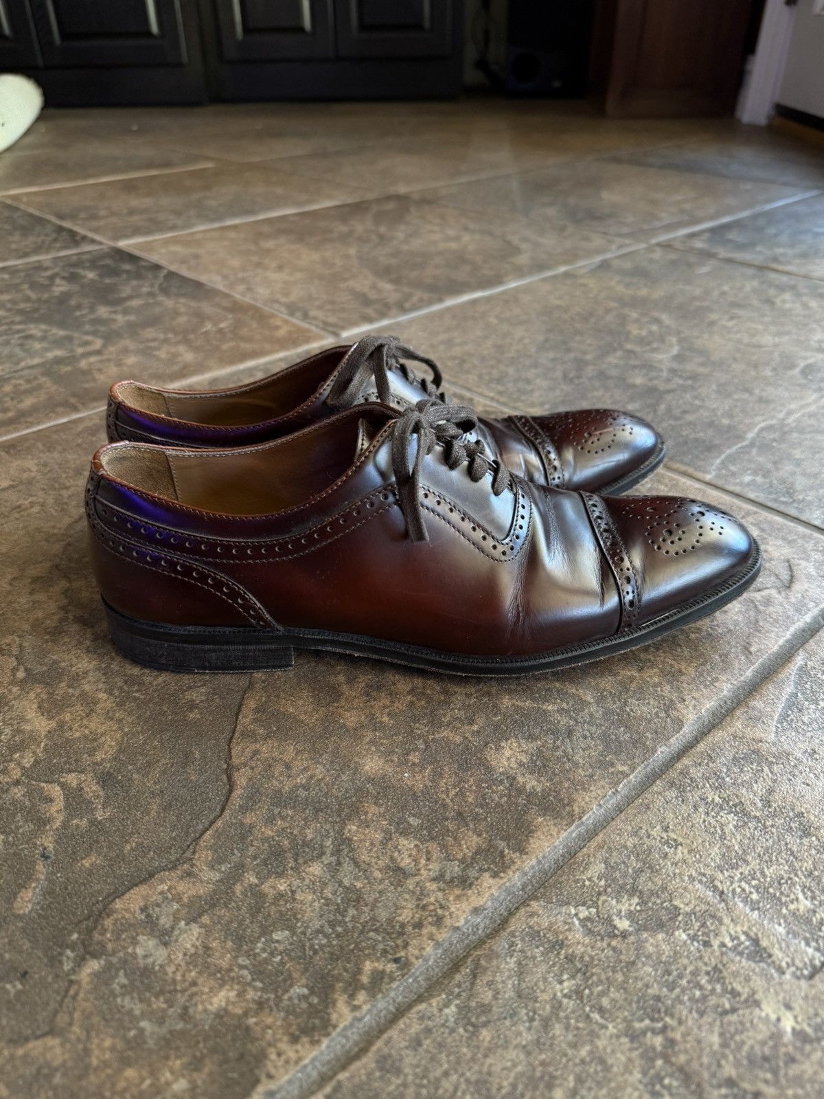 Bruno Magli Bruno Magli Dress Shoes Size US 7 / EU 40 - 6 Thumbnail