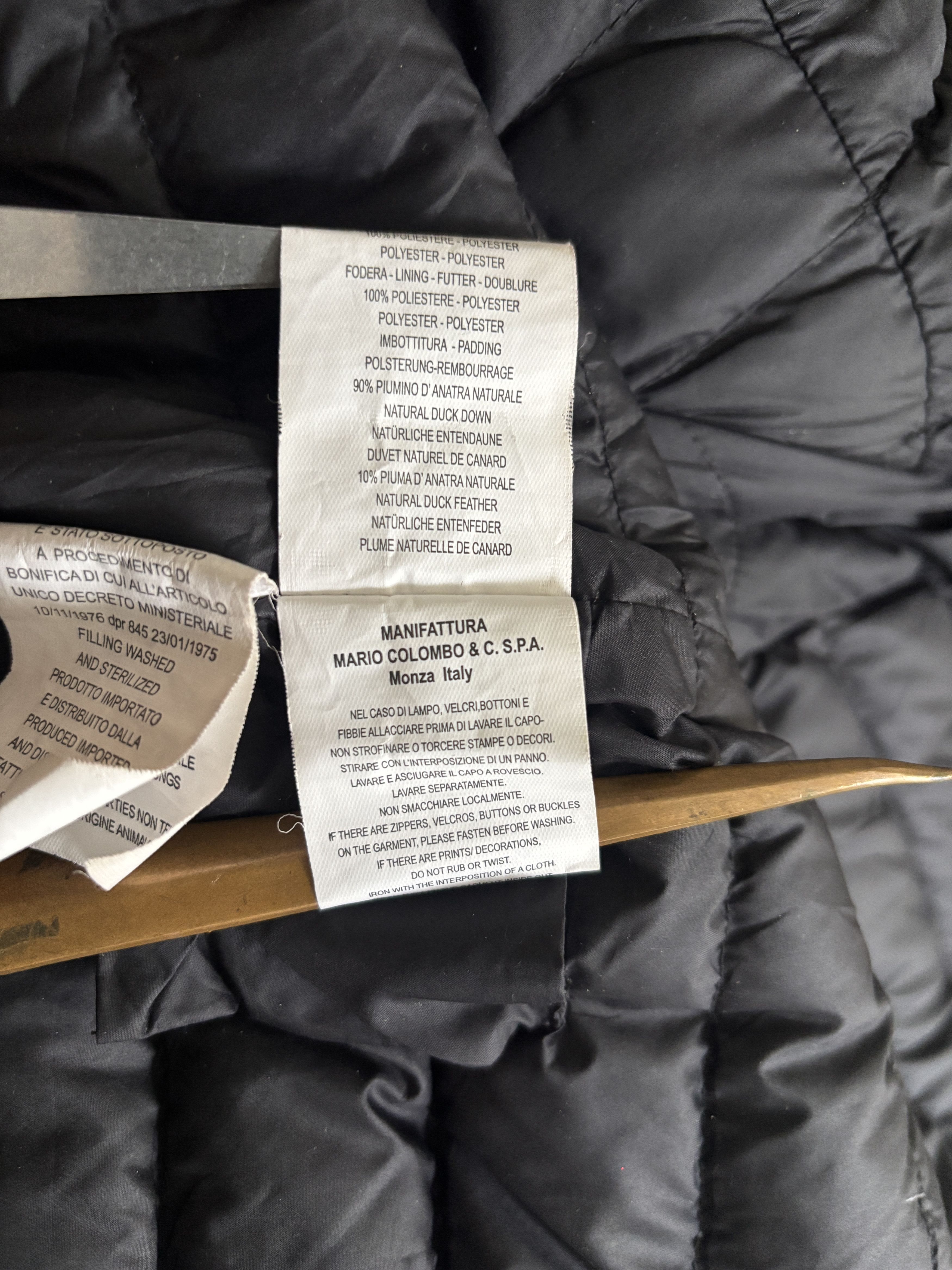 Colmar $745 Black Mixed Media Long Down Puffer Jacket/ Parka Large Size US L / EU 52-54 / 3 - 16 Thumbnail
