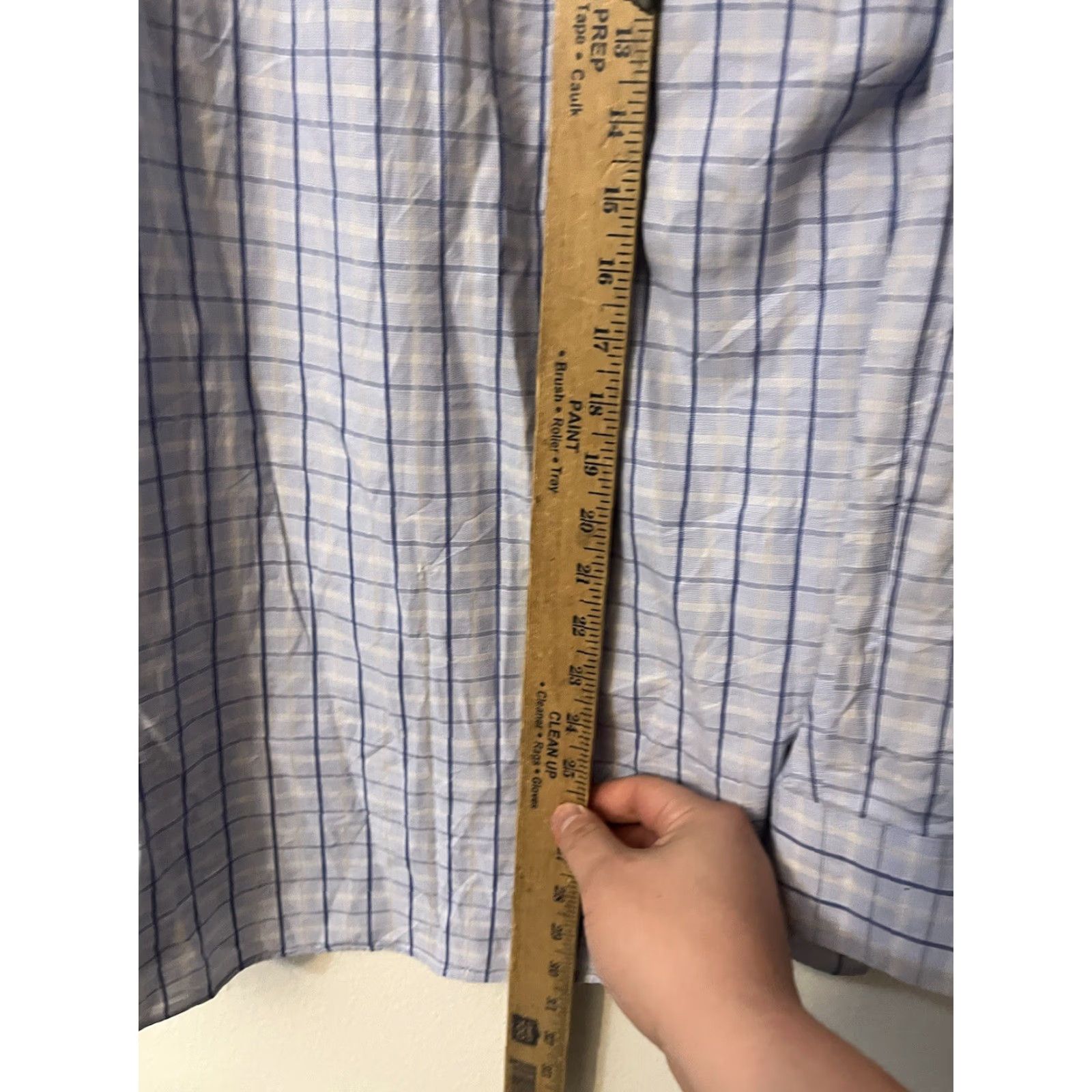 Ralph Lauren Chaps Button-Down Shirt Men Long Sleeve Plaid Blue 16-16.5 Button Up Shirt Shirt Men Long Sleeve Blue Plaid Chaps 16-16.5 Button-Down Size US L / EU 52-54 / 3 - 4 Thumbnail