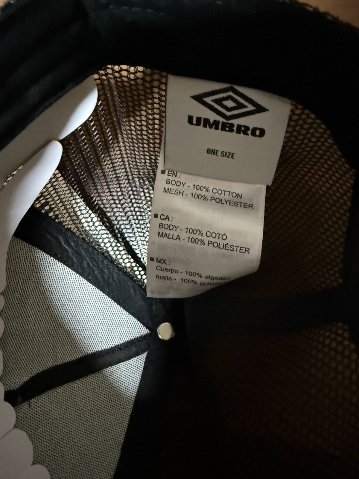 Umbro Umbro Manchester Football Club Trucker Hat SnapBack Blue Size ONE SIZE - 5 Thumbnail