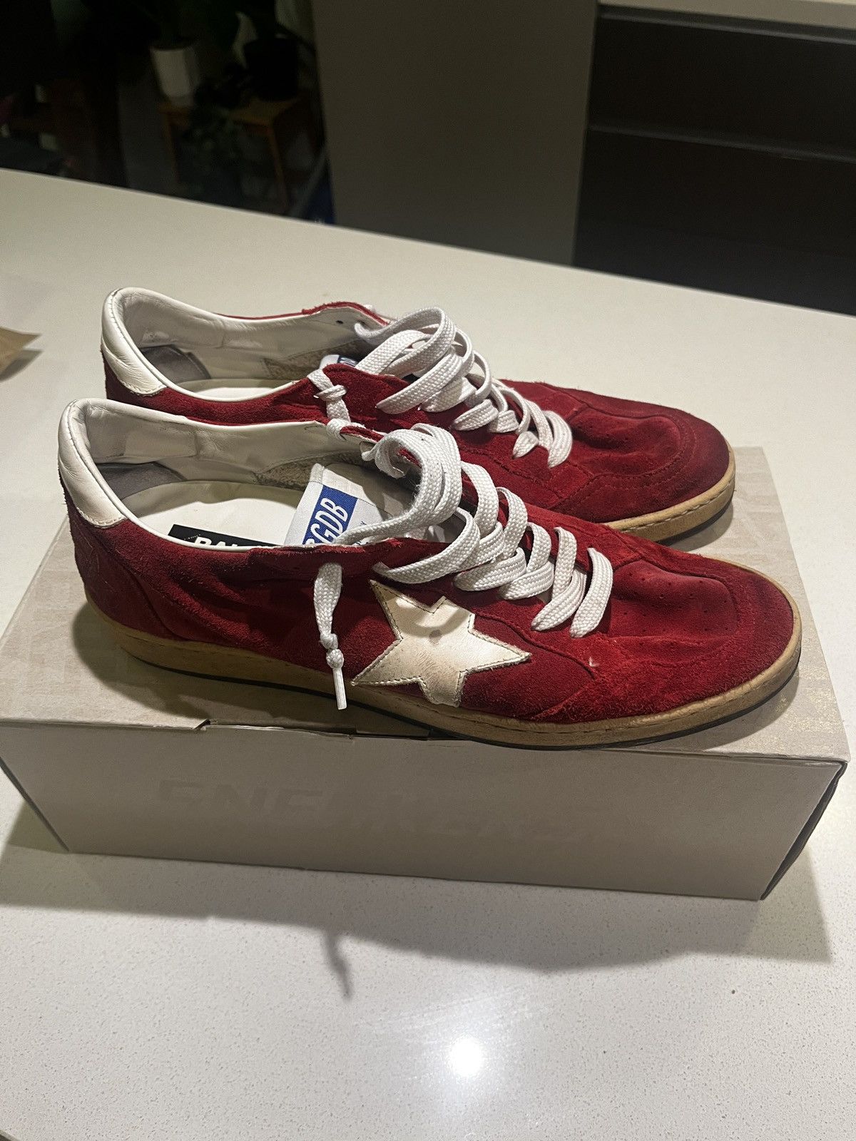 Golden Goose Deluxe Brand Ball Star Sneakers – Size 43