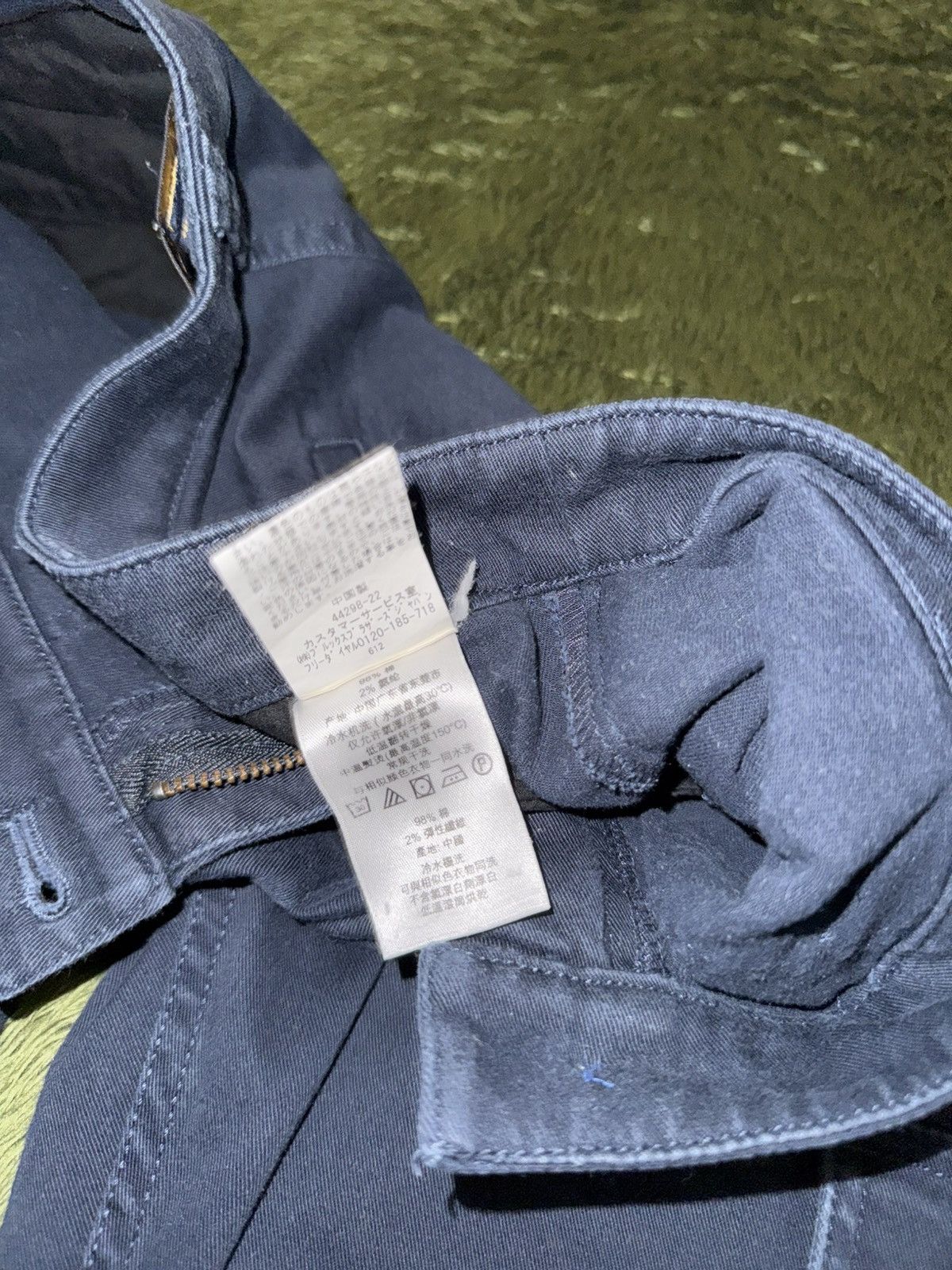Brooks Brothers [4] Brooks Brothers Japan Exclusive Cotton Cargo Pants Navy Size US 31 - 5 Thumbnail