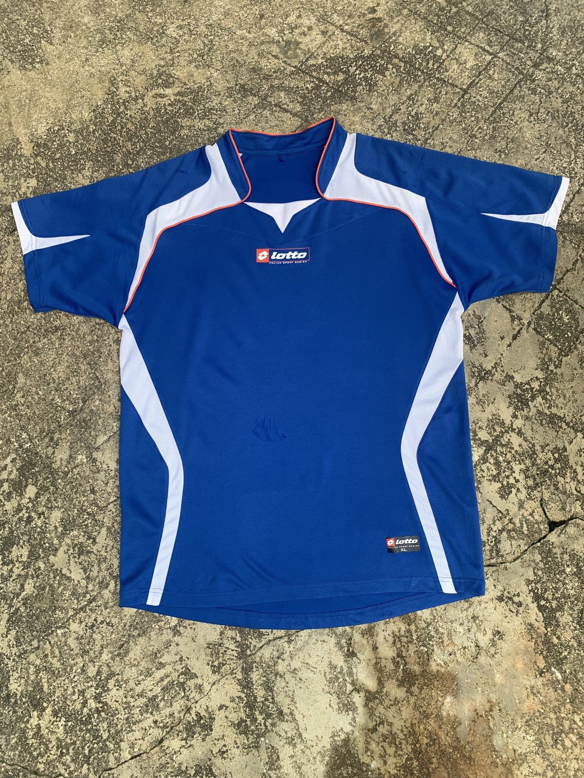 Lotto Sport Lotto Italy Multicolor Center Logo Football Jersey Size US XL / EU 56 / 4 - 1 Thumbnail