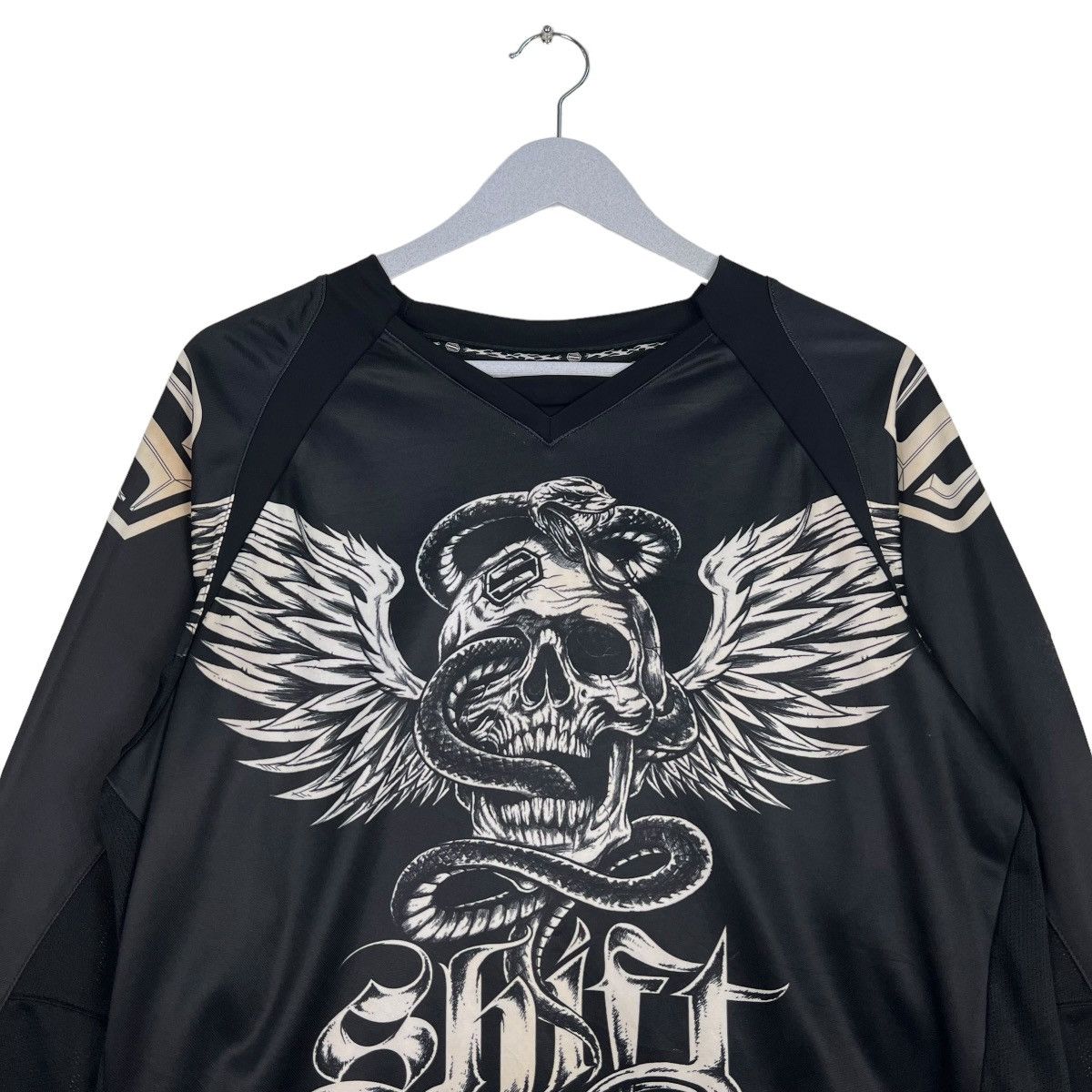 Sports Specialties 🔥 Shift Rise Against Motocross Racing Jersey. Size US L / EU 52-54 / 3 - 4 Thumbnail