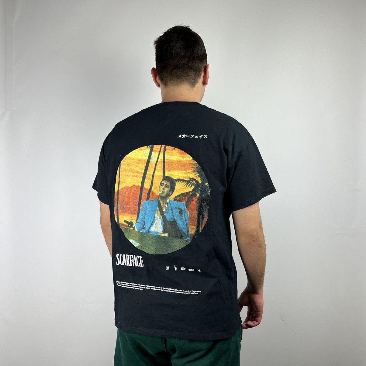 Band Tees Movie Scarface Tshirt reverse logo Oversized Size US S / EU 44-46 / 1 - 1 Thumbnail