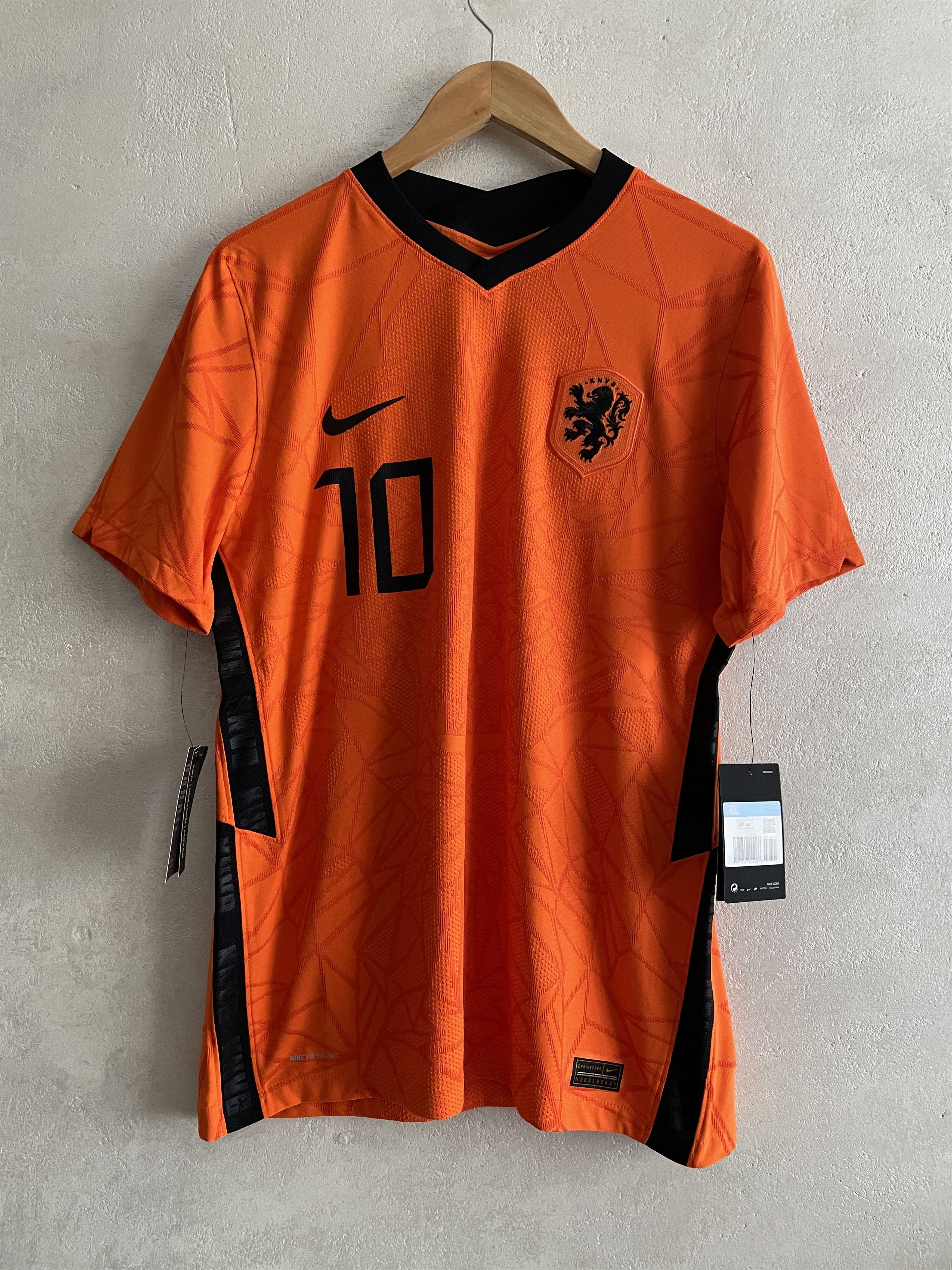 Nike Netherlands Authentic Home Shirt 2020 2021 Vaporknit Jersey Size US M / EU 48-50 / 2 - 2 Thumbnail