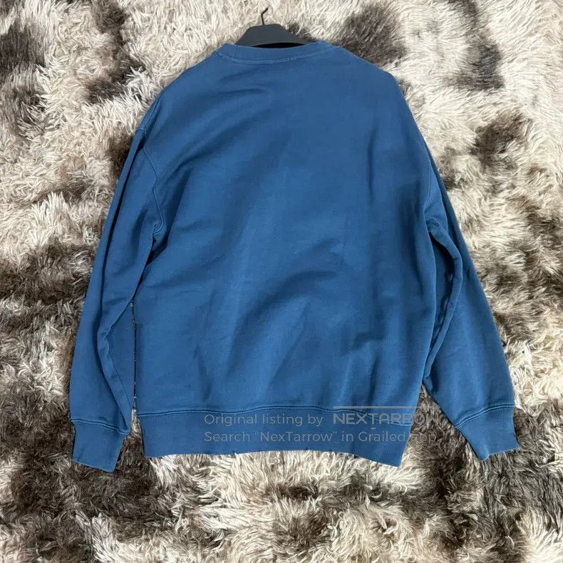 Acne Studios Acne Studios Blue Logo Embroidered Sweatshirt Size XXS / US 00 / IT 34 - 2 Thumbnail