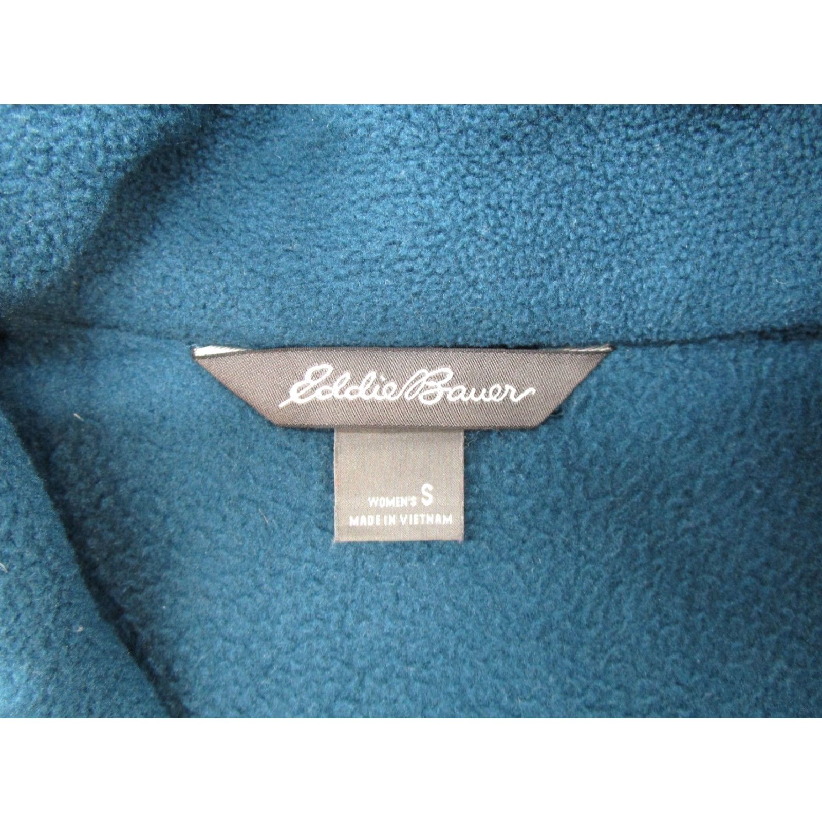 Eddie Bauer Eddie Bauer Women's Vest Full Zip Fleece Blue Size S Outdoors Hiking Skiing Jacket (Mid-Length) Womens Size S / US 4 / IT 40 - 2 Thumbnail