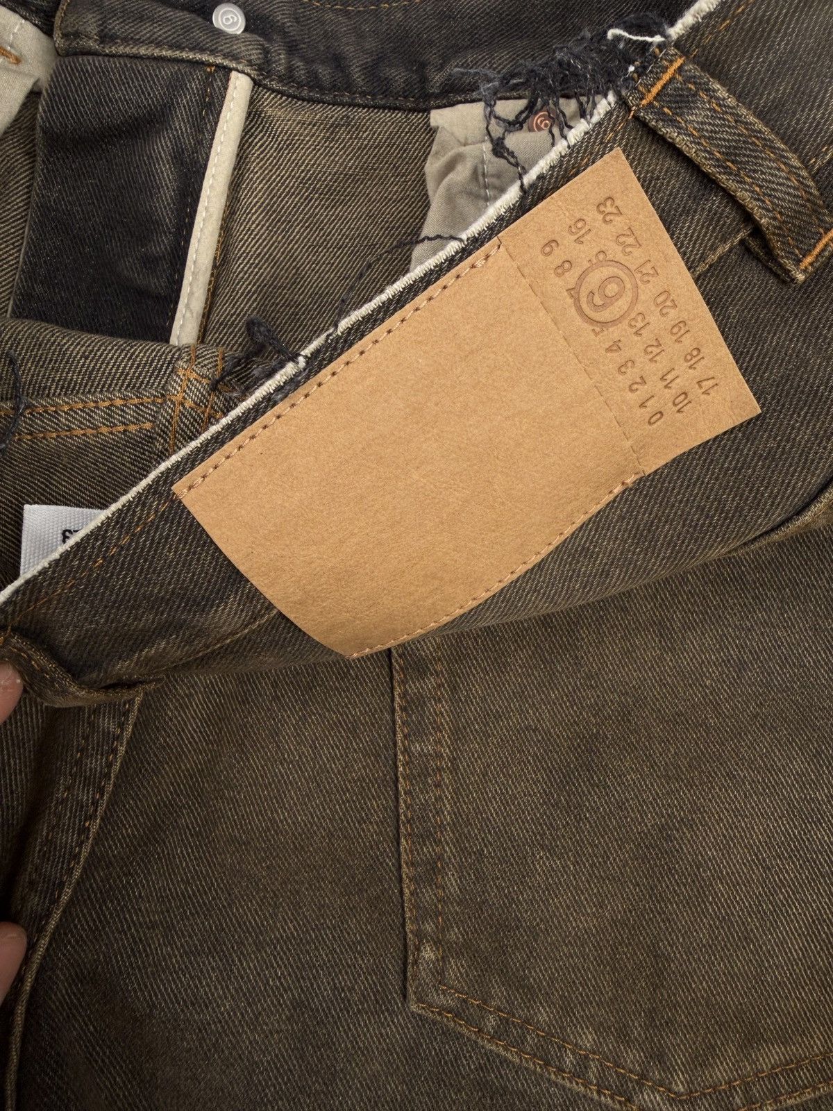 Maison Margiela DS Maison Margiela Rare Faded Raw Cut Baggy Denim Jeans Size US 30 / EU 46 - 6 Thumbnail