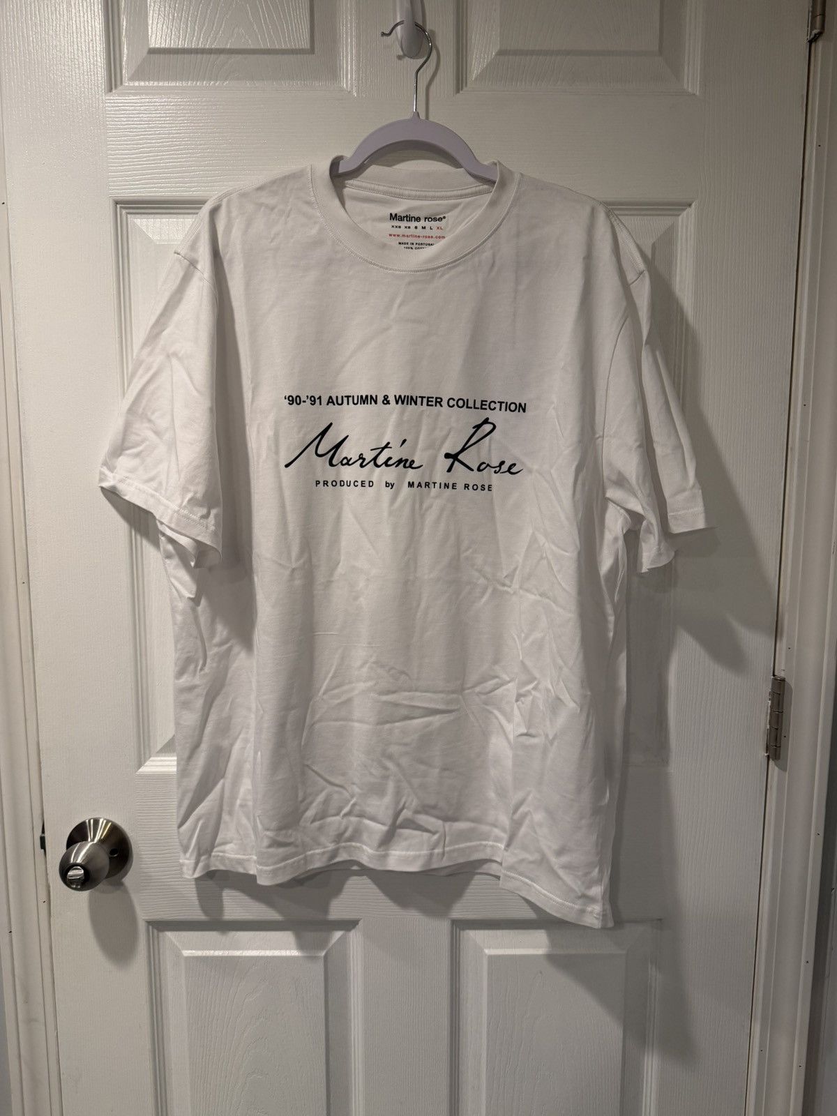 Martine Rose Martine Rose classic logo Tee Size US XL / EU 56 / 4 - 1 Thumbnail