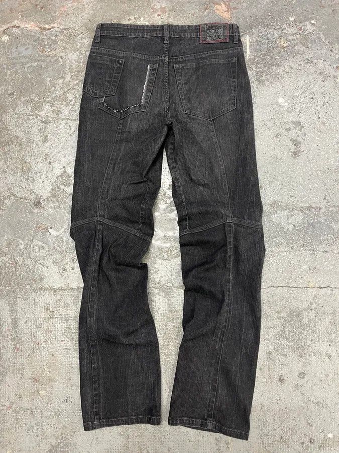 Marithe + Francois Girbaud 2000s Marithé + François Girbaud Grey Soft Denim Pants Size US 31 - 1 Thumbnail