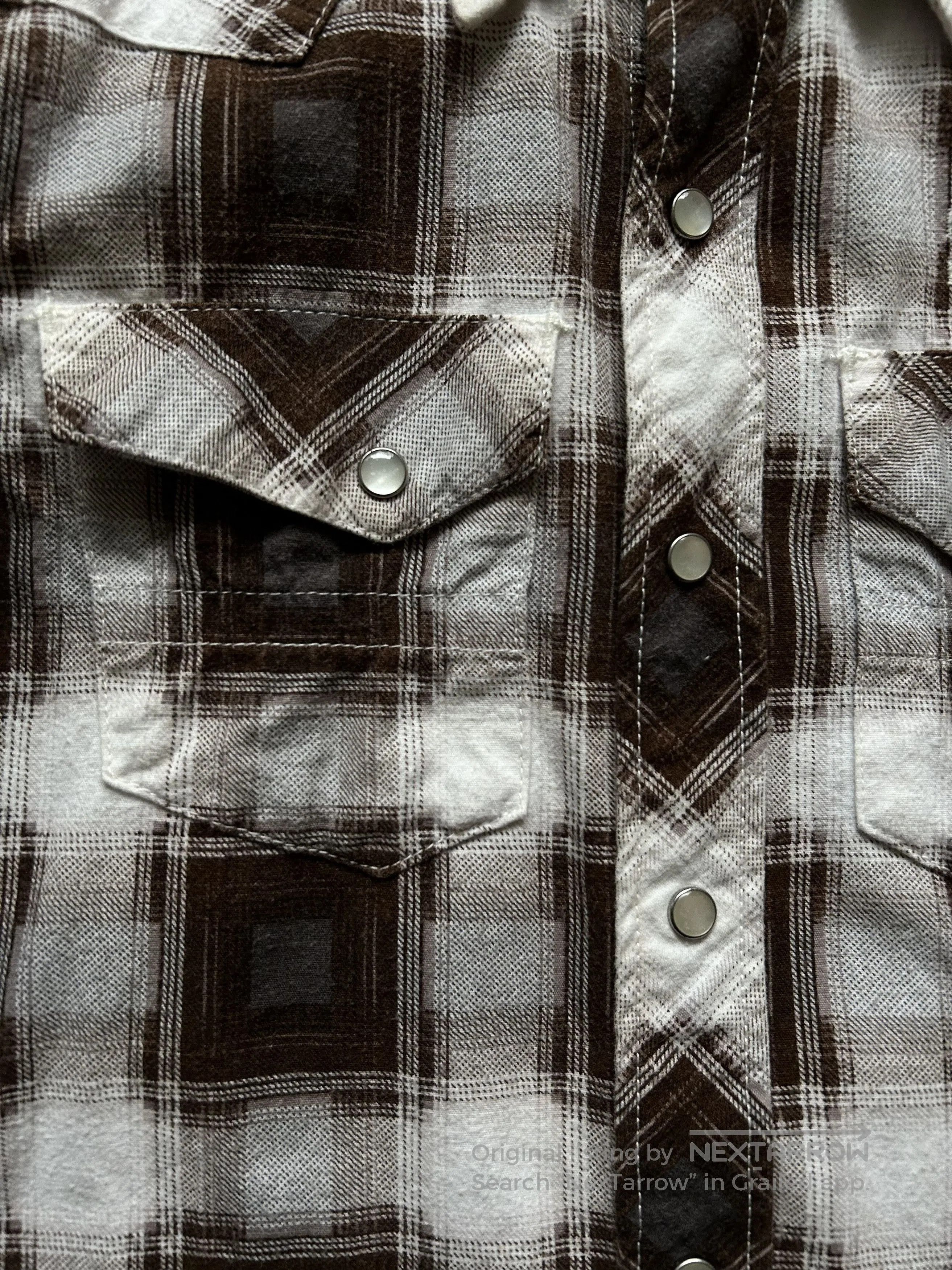 Number (N)ine Checkered Pattern Flannel Shirt. Size US M / EU 48-50 / 2 - 5 Thumbnail