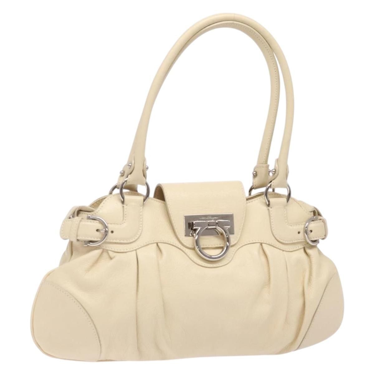 Salvatore Ferragamo Salvatore Ferragamo Marisa Satchel Leather Size ONE SIZE - 1 Thumbnail