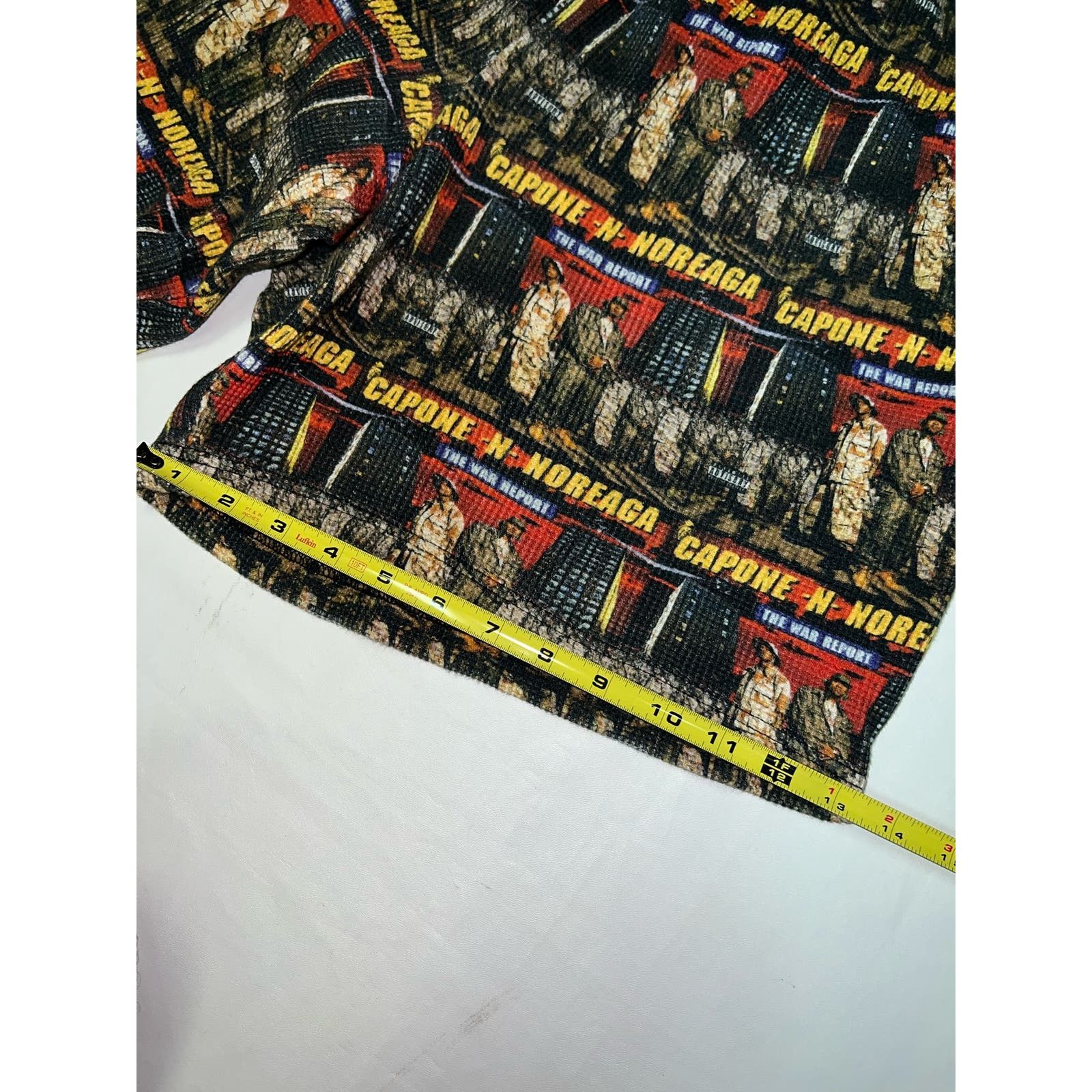 Supreme Supreme Capone n Noreaga War Report Waffle Thermal Shorts Size US 30 / EU 46 - 6 Thumbnail