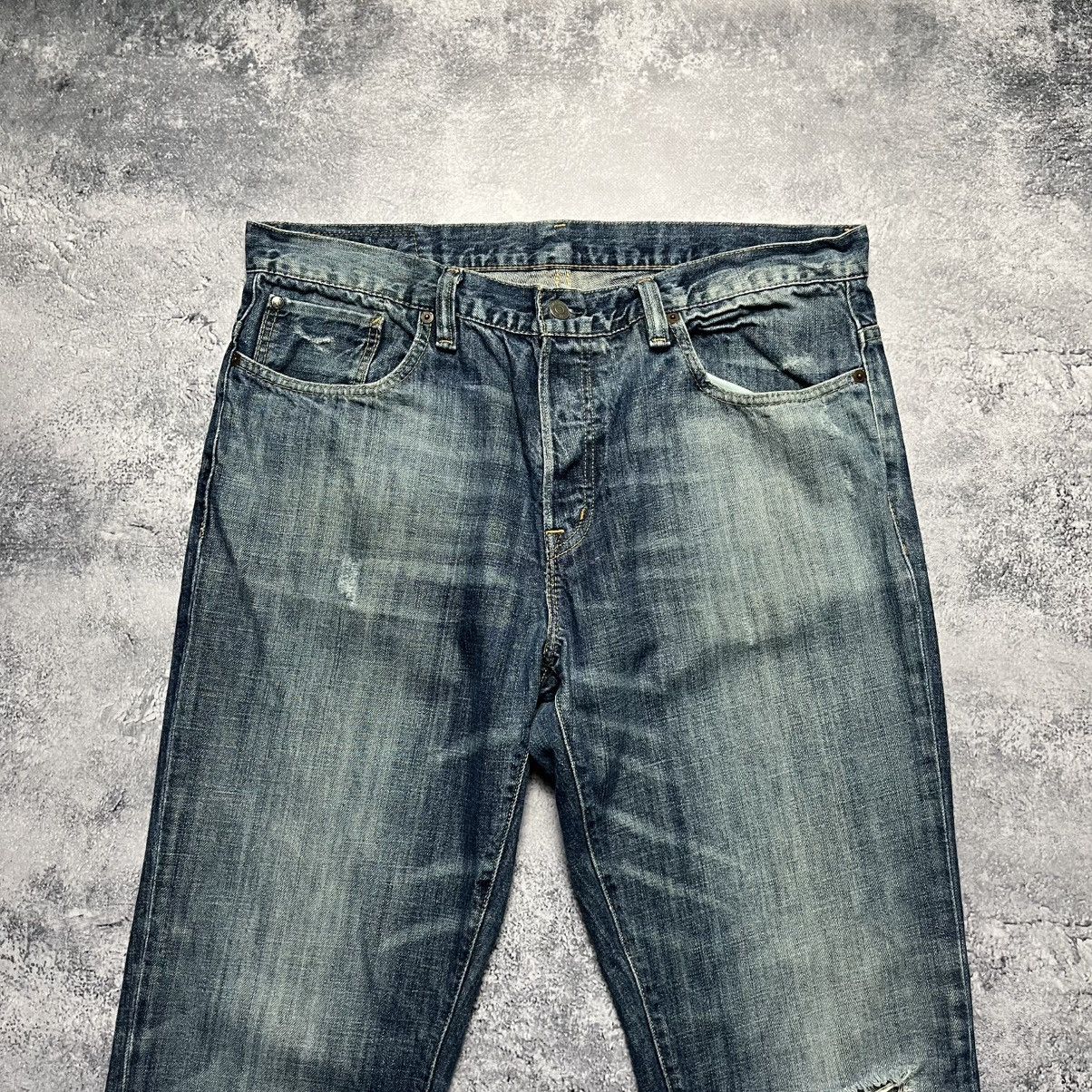 Denim & Supply Ralph Lauren Vintage Denim & Supply Ralph Lauren Slouch Distressed Jeans Size US 36 / EU 52 - 2 Thumbnail
