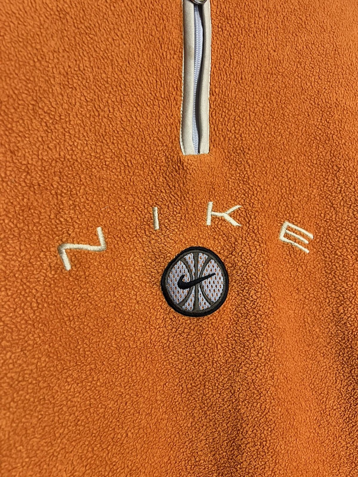 Vintage Nike Vintage Teddy 1/4 Zip Fleece Sweatshirt Size M Y2K Size US M / EU 48-50 / 2 - 3 Thumbnail