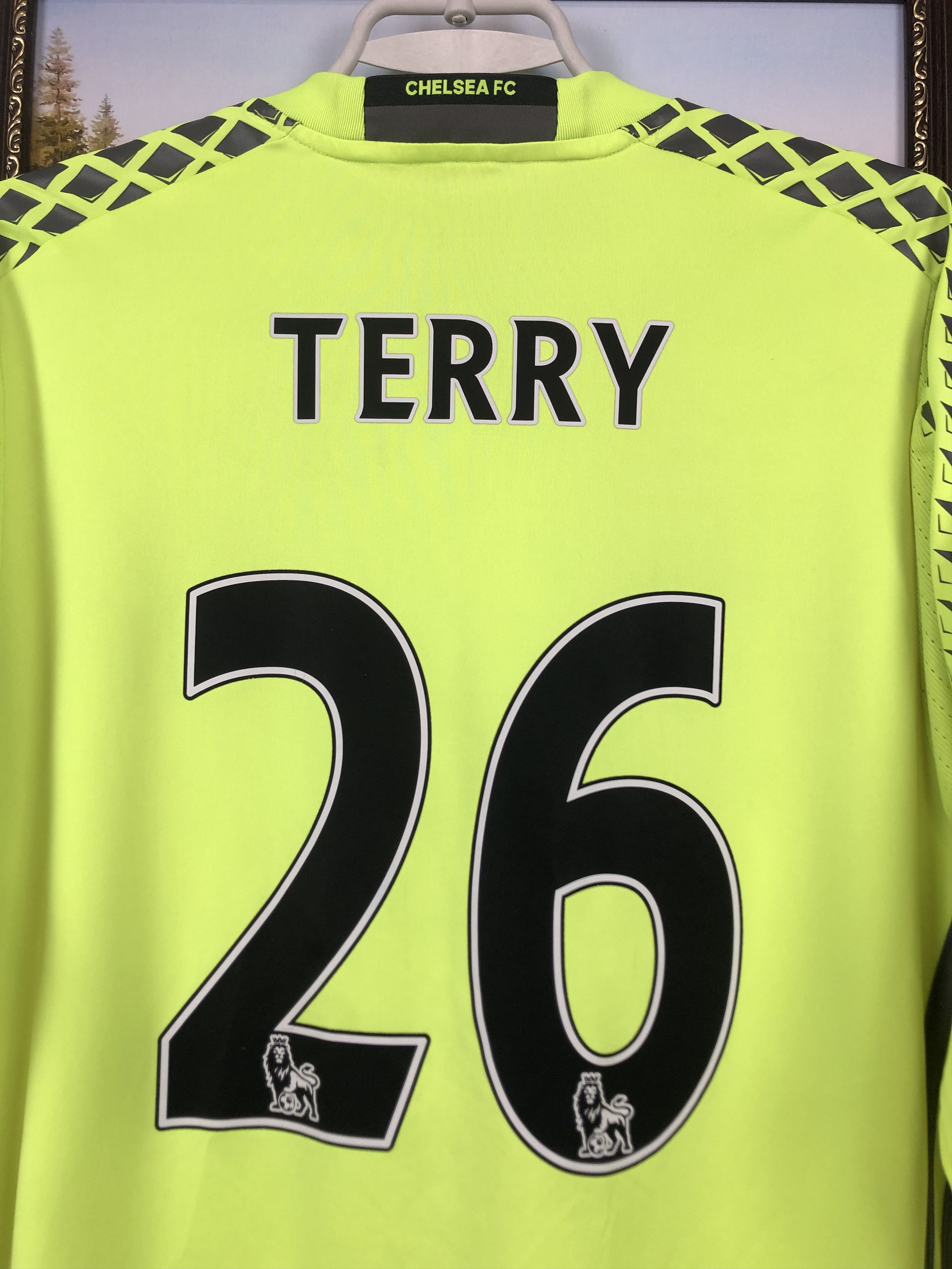 Adidas Chelsea football shirt 2016 #26 Jersey Long Sleeve #26 Terry Size US M / EU 48-50 / 2 - 17 Thumbnail