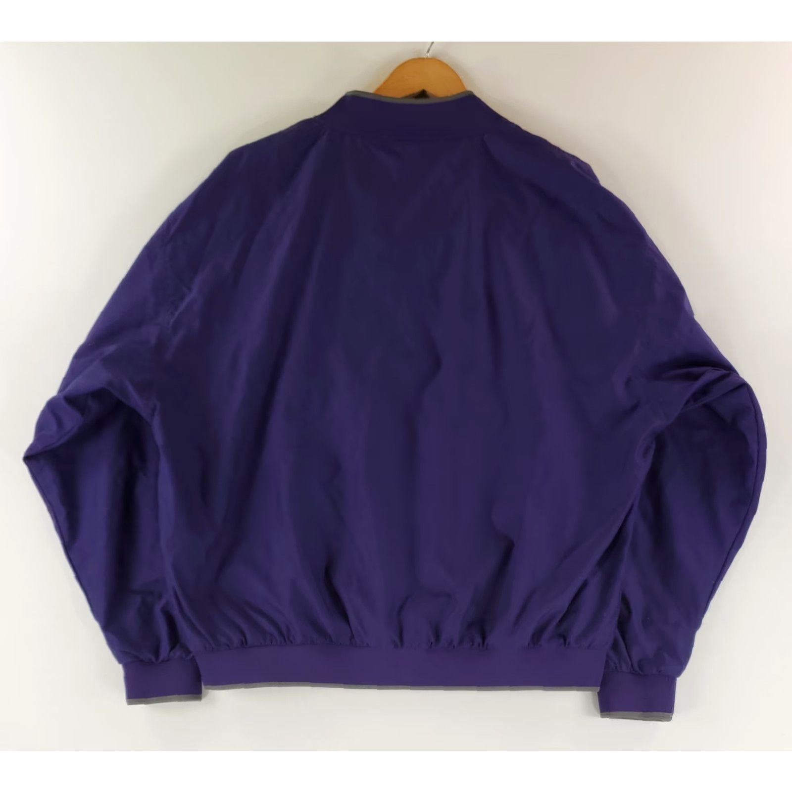 Vintage VINTAGE K State University Red Oak PullOver Windbreaker Jacket Purple XL Mens Size US XL / EU 56 / 4 - 4 Thumbnail