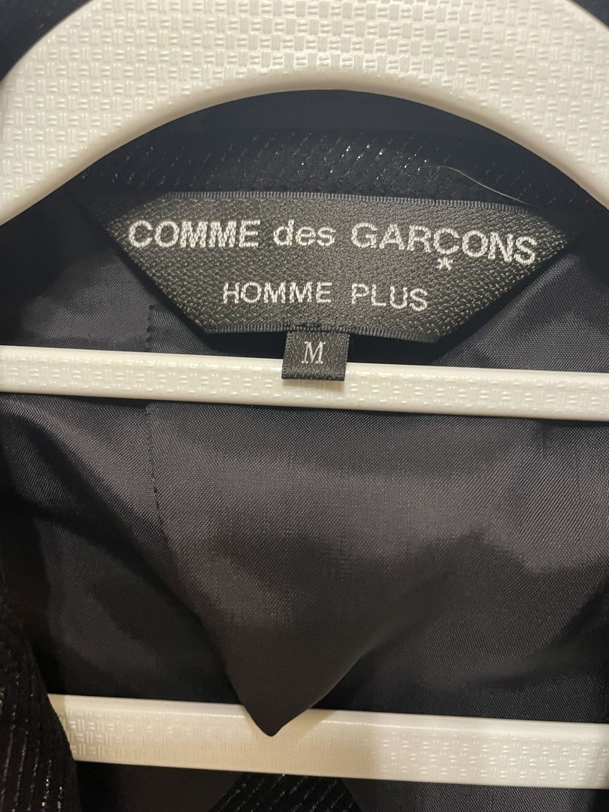 Comme des Garcons CDG homme plus AW24 cut out long coat Size 46R - 3 Thumbnail
