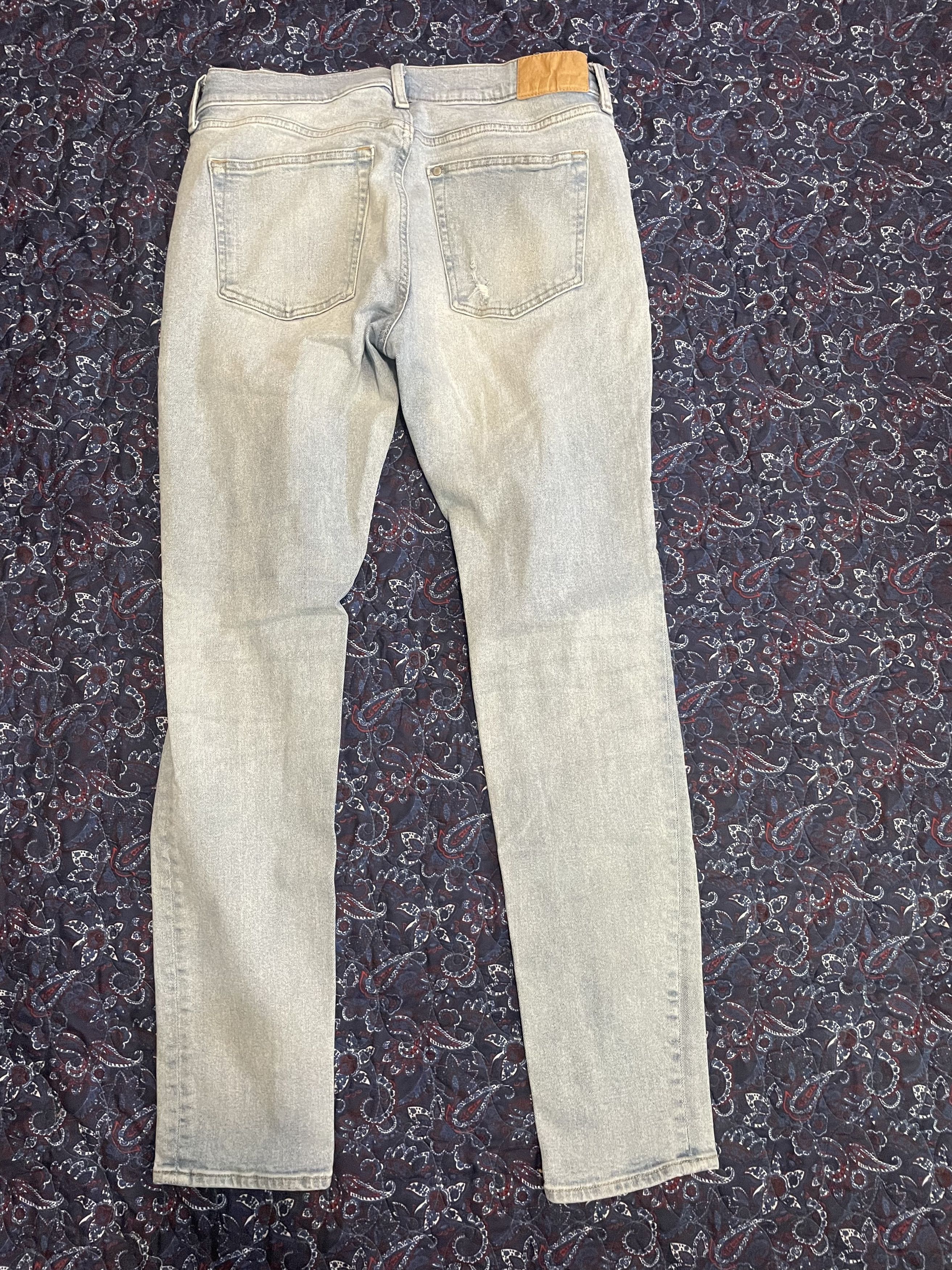 H&M H&M Distressed Skinny Denim Size US 36 / EU 52 - 3 Thumbnail