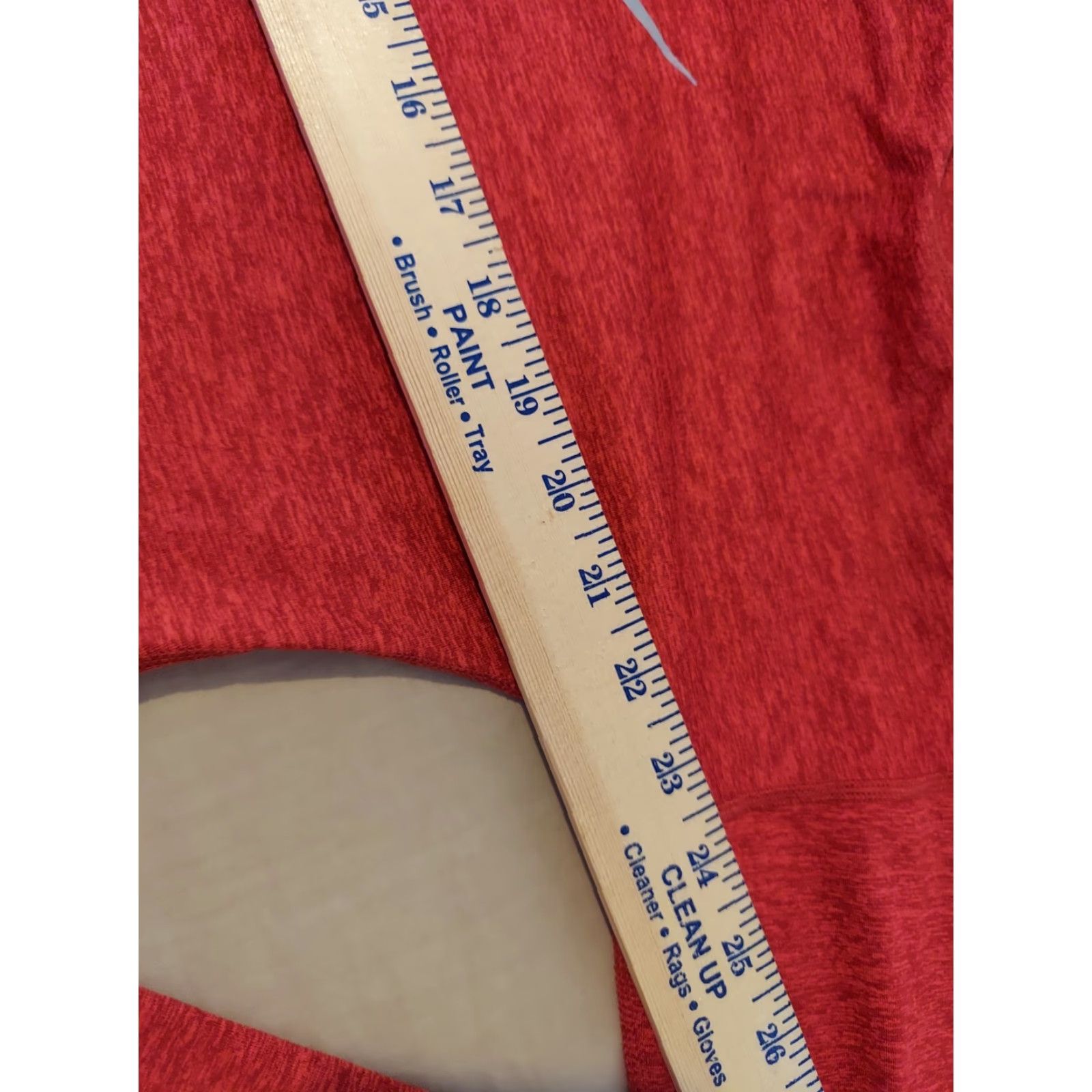 Nike Womens Nike Half Zip Shirt M Medium Red Athletic Long Sleeve Gymn Workout Shirt Mens Womens, Nike Shirt, Activewear, Red, Long Sleeve, Zip, M Size M / US 6-8 / IT 42-44 - 5 Thumbnail