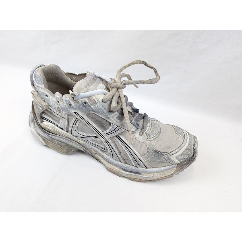 Balenciaga o1rshd1 Q:2 / Nylon/Suede/Mesh/w Runners in Beige Size US 11 / EU 44 - 2 Thumbnail