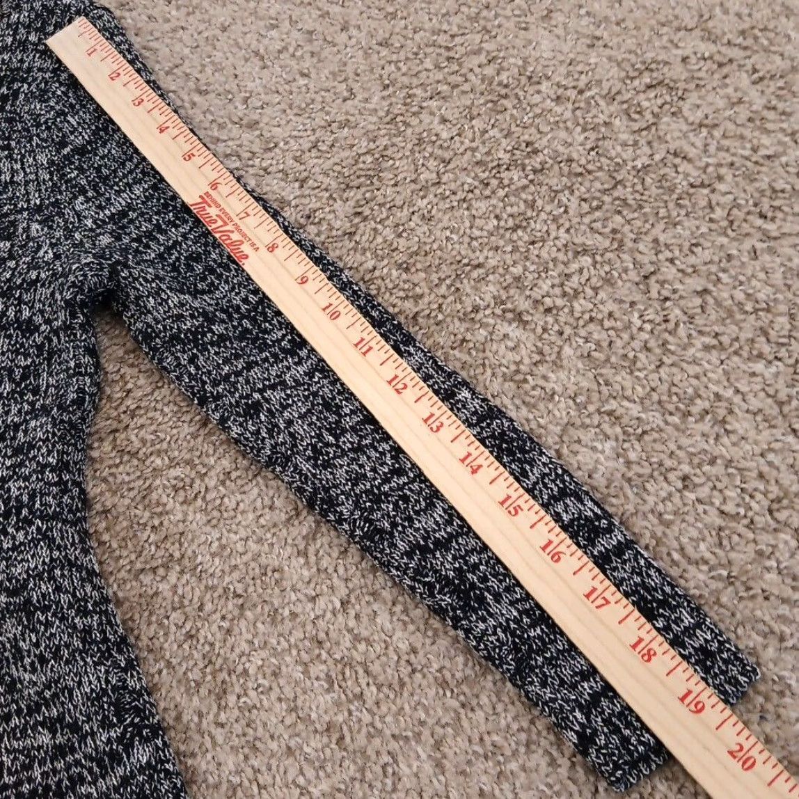Vintage The Limited Sweater Womens Medium Black Heather Turtleneck Long Sleeve Cotton Pullover Knit M Regular Women Size M / US 6-8 / IT 42-44 - 7 Thumbnail