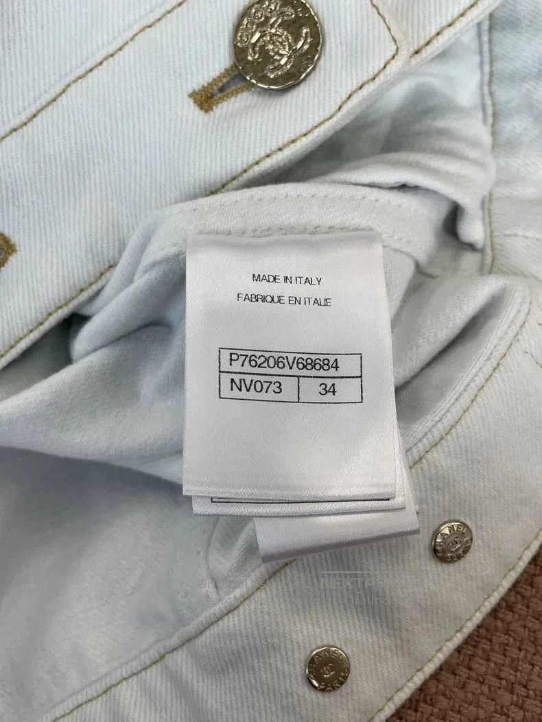 Chanel Chanel 24M Beach Series Denim Jacket. Size US XS / EU 42 / 0 - 5 Thumbnail