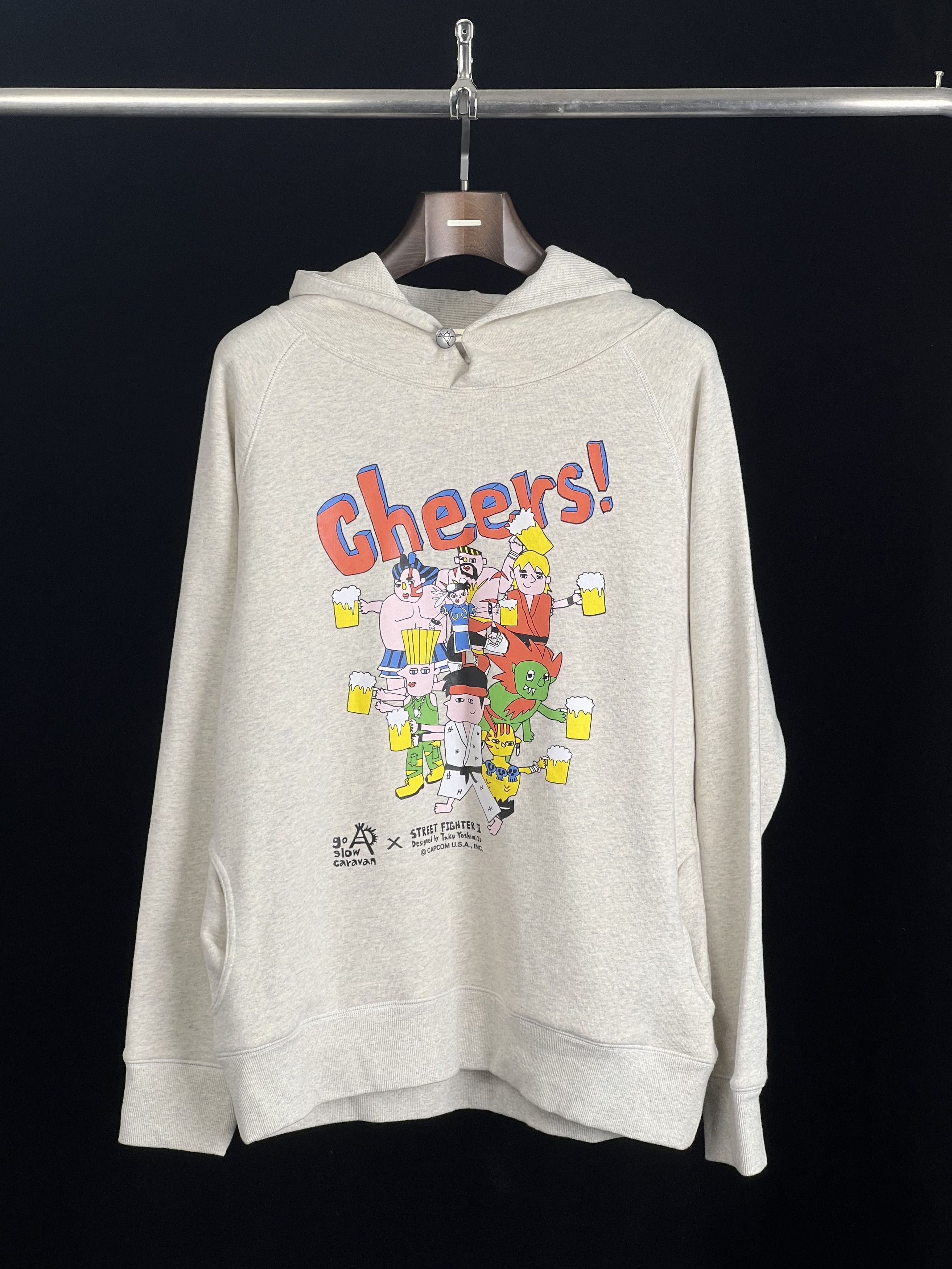 go slow caravan 【go slow caravan × STREET FIGHTER II 】Hoodie XXL Size US XXL / EU 58 / 5 - 1 Thumbnail