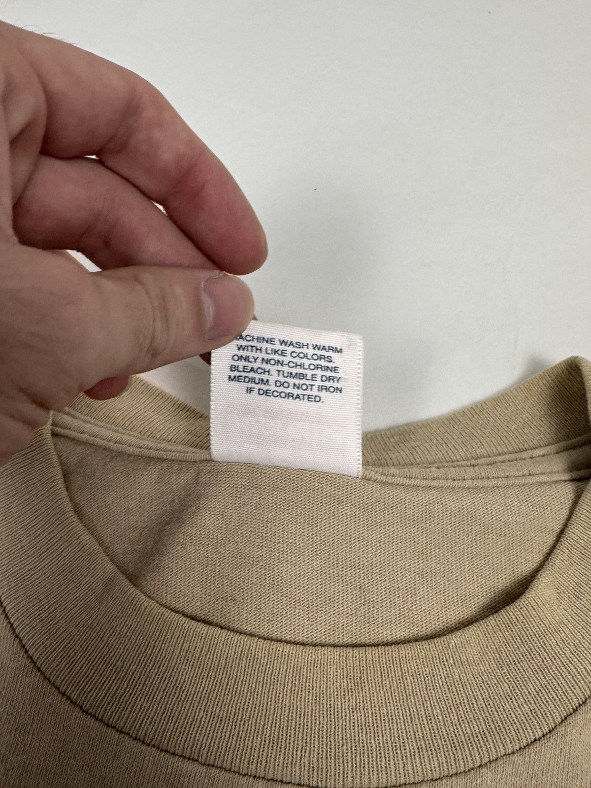 Supreme Supreme Tan Tonal Box Logo Tee 2003 Size US M / EU 48-50 / 2 - 5 Thumbnail
