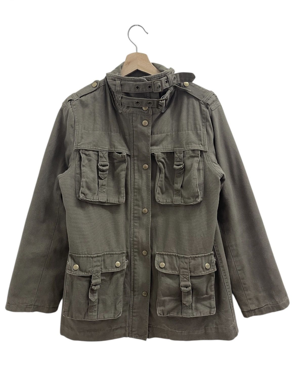 Japanese Brand Cecil McBee Military Utility Jacket Size US S / EU 44-46 / 1 - 1 Thumbnail