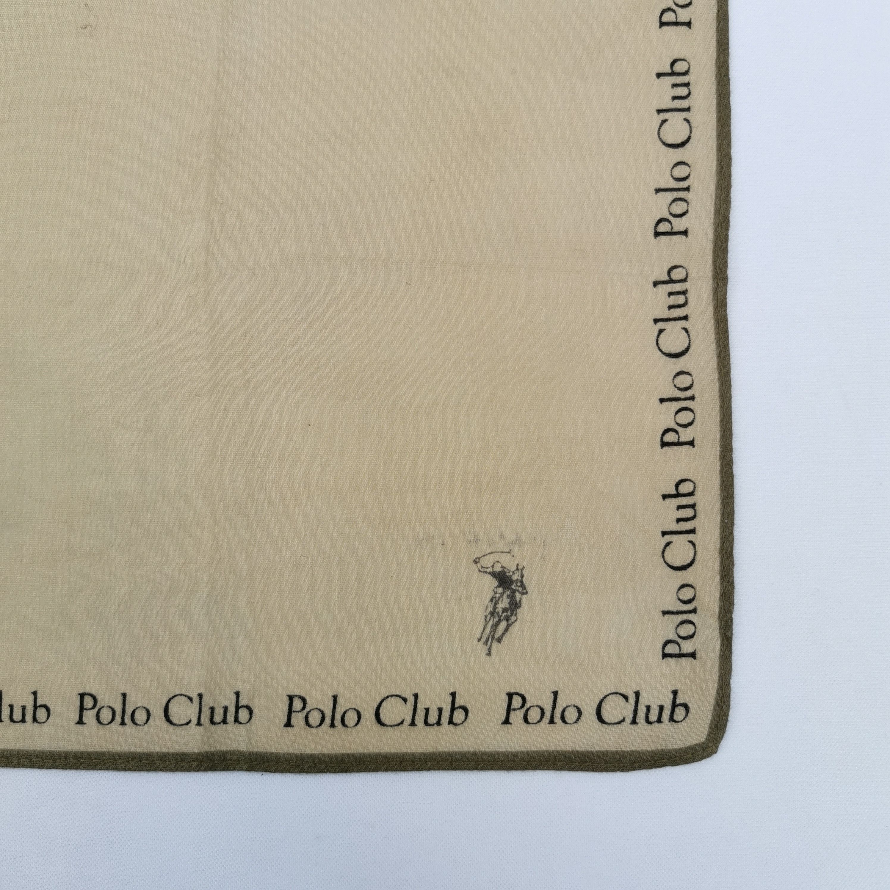 Polo Ralph Lauren Vintage Polo Club Handkerchief Neckerchief Bandana Size ONE SIZE - 2 Thumbnail