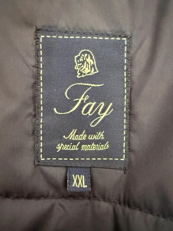 Fay Fay Man Padded Giubbotto Blu Parka Uomo XXL Size US XXL / EU 58 / 5 - 9 Thumbnail