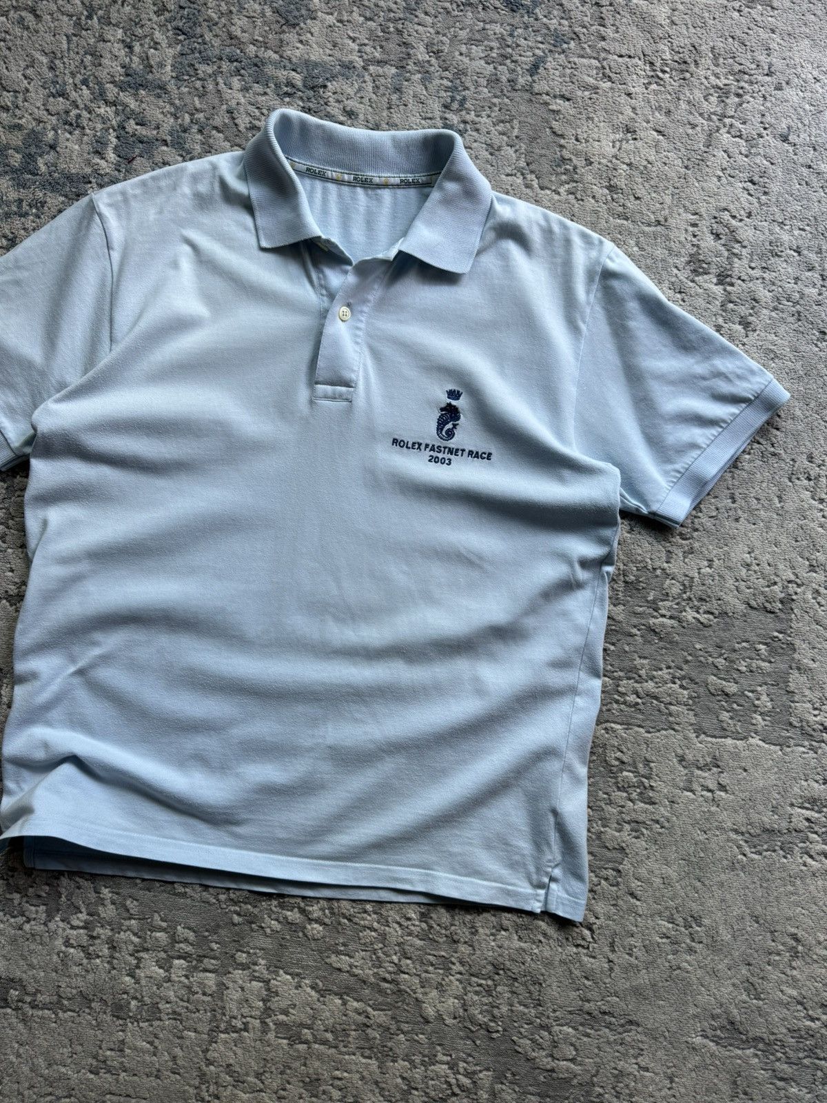 Rolex Rolex Vintage Pastnet Race 2003 Polo t shirt size M Size US M / EU 48-50 / 2 - 4 Thumbnail