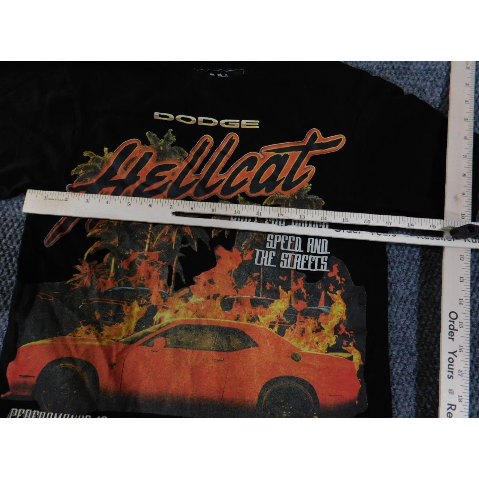 Reason Dodge Hellcat Shirt Mens Small Black Challenger SRT Graphic Tee Car Racing Muscle Size US S / EU 44-46 / 1 - 6 Thumbnail