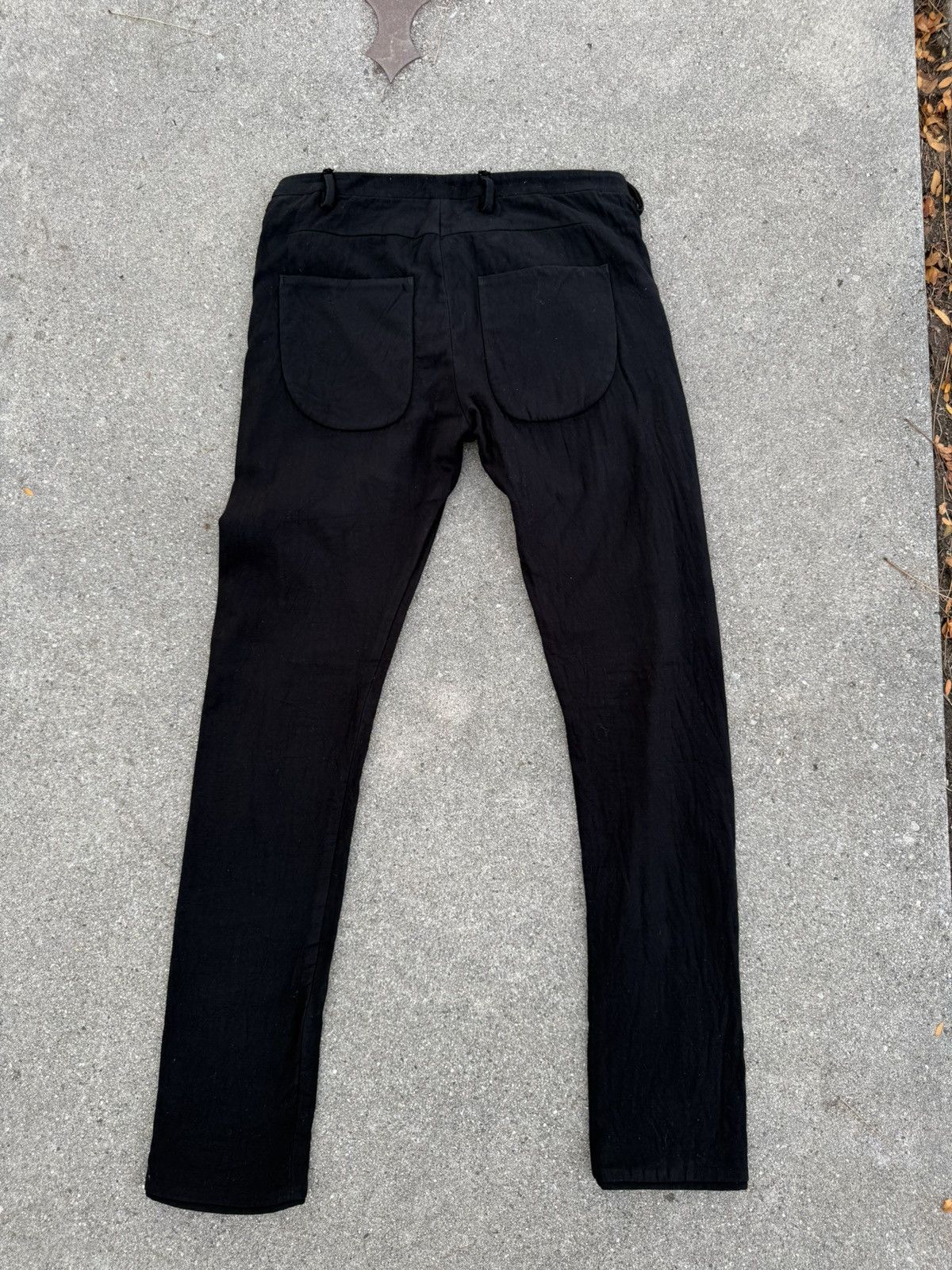 Label Under Construction Cotton Poly Stretch Casual Pants Size US 32 / EU 48 - 3 Thumbnail