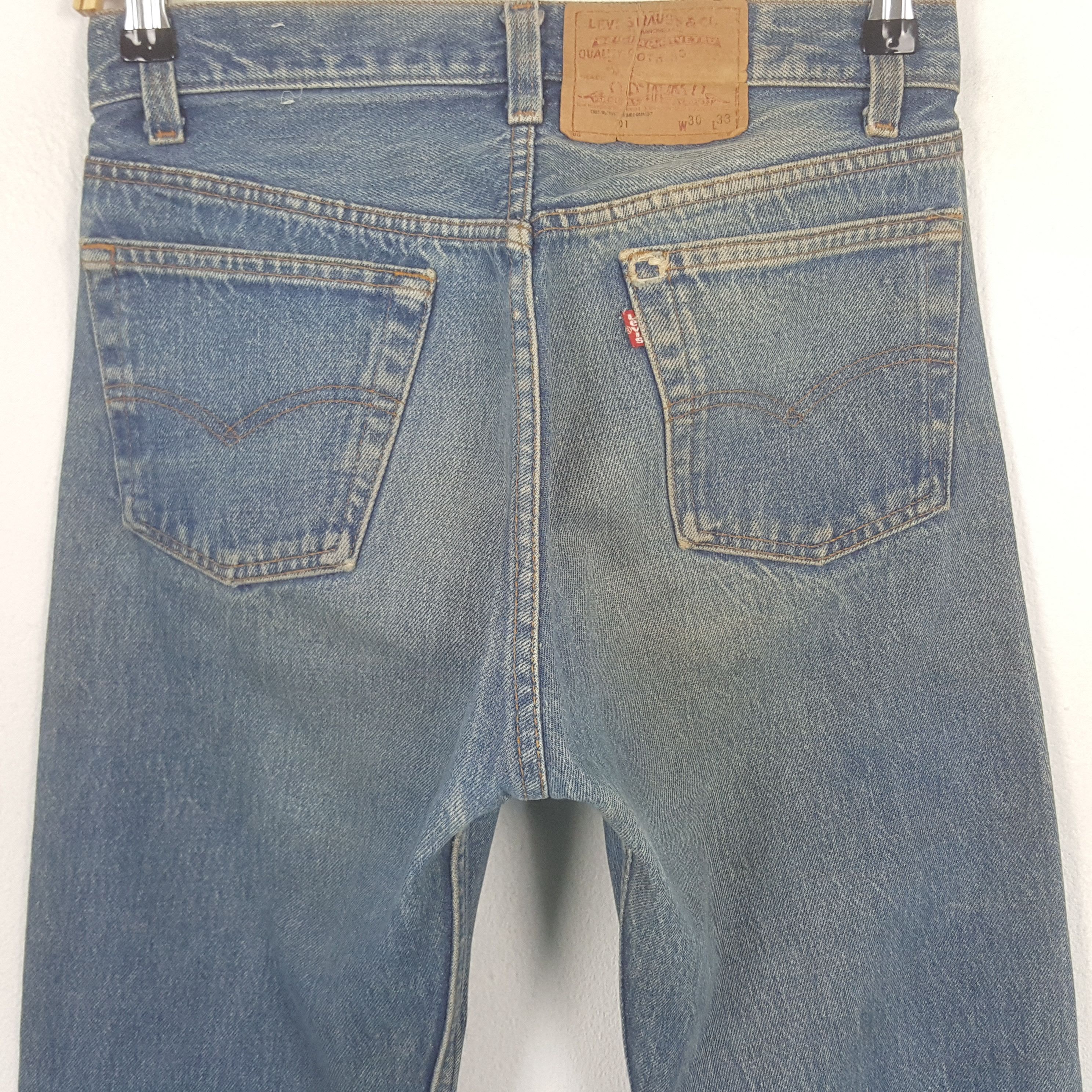 Levi's Vintage Levi's 501 American Style 90's Denim Jeans RR17 Size US 27 - 5 Thumbnail