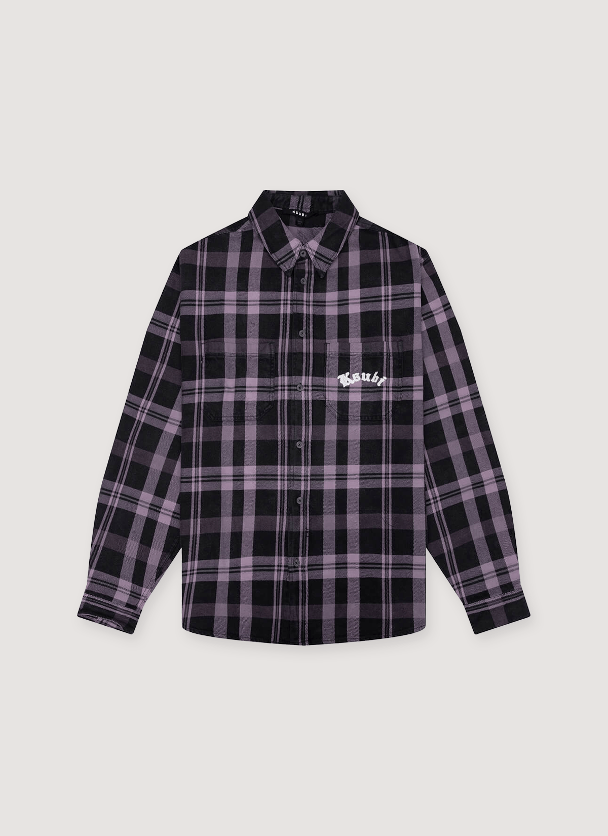 Ksubi Vulture Flannel Shirt Plum Size US M / EU 48-50 / 2 - 1 Thumbnail