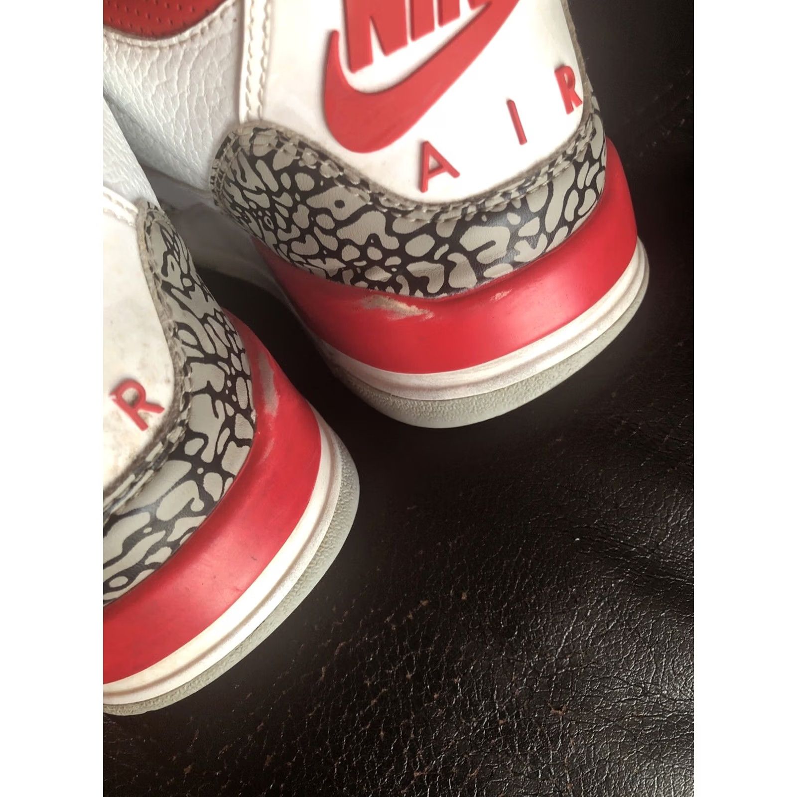 Jordan Brand Nike Air Jordan 3 Retro Fire Red White Grey Black DN3707-160 Men’s 8.5 Shoes Sneaker Retro Jordan 3 Mens Size US 9 / EU 42 - 5 Thumbnail